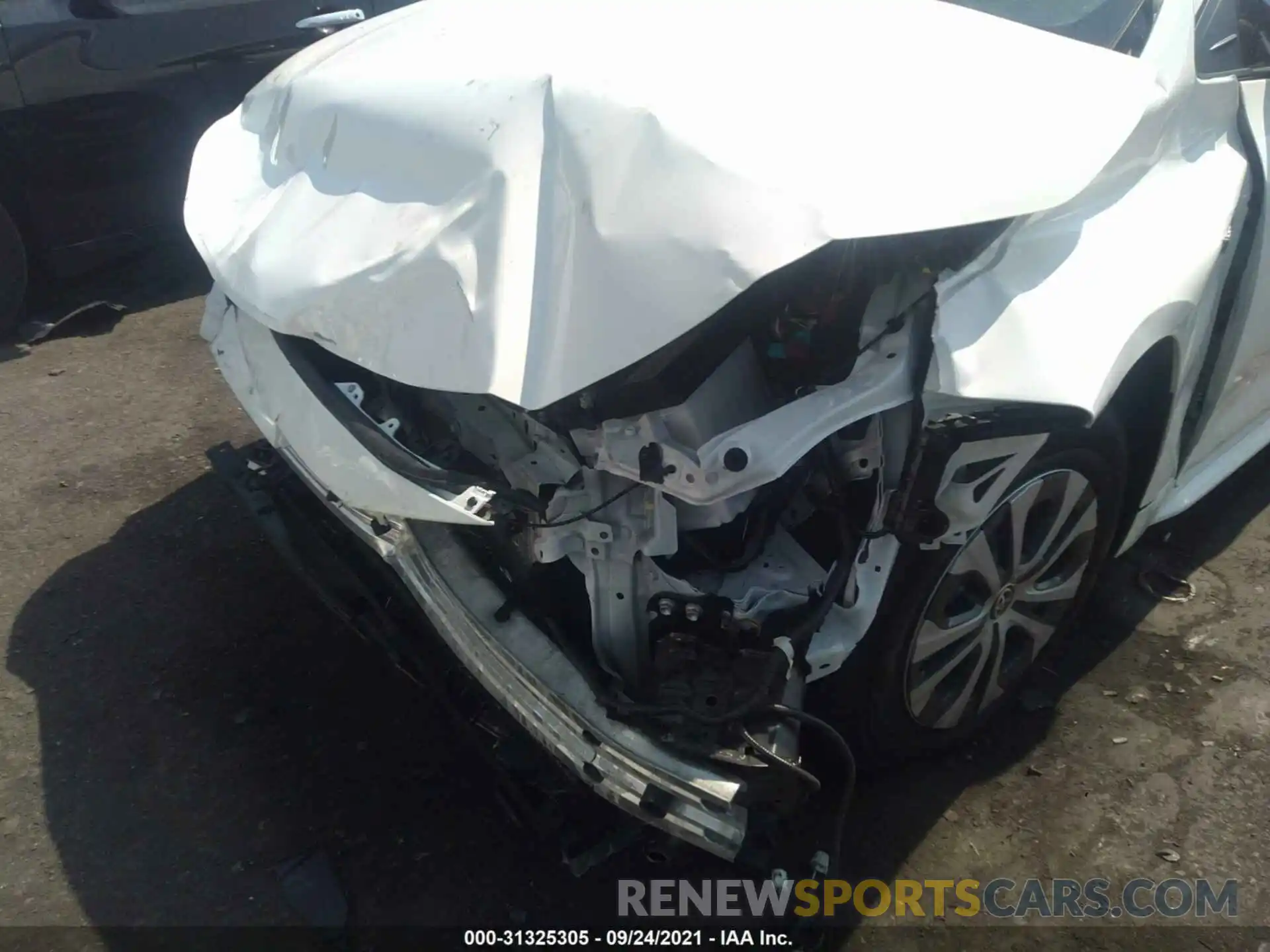 6 Photograph of a damaged car JTDEAMDEXMJ020885 TOYOTA COROLLA 2021