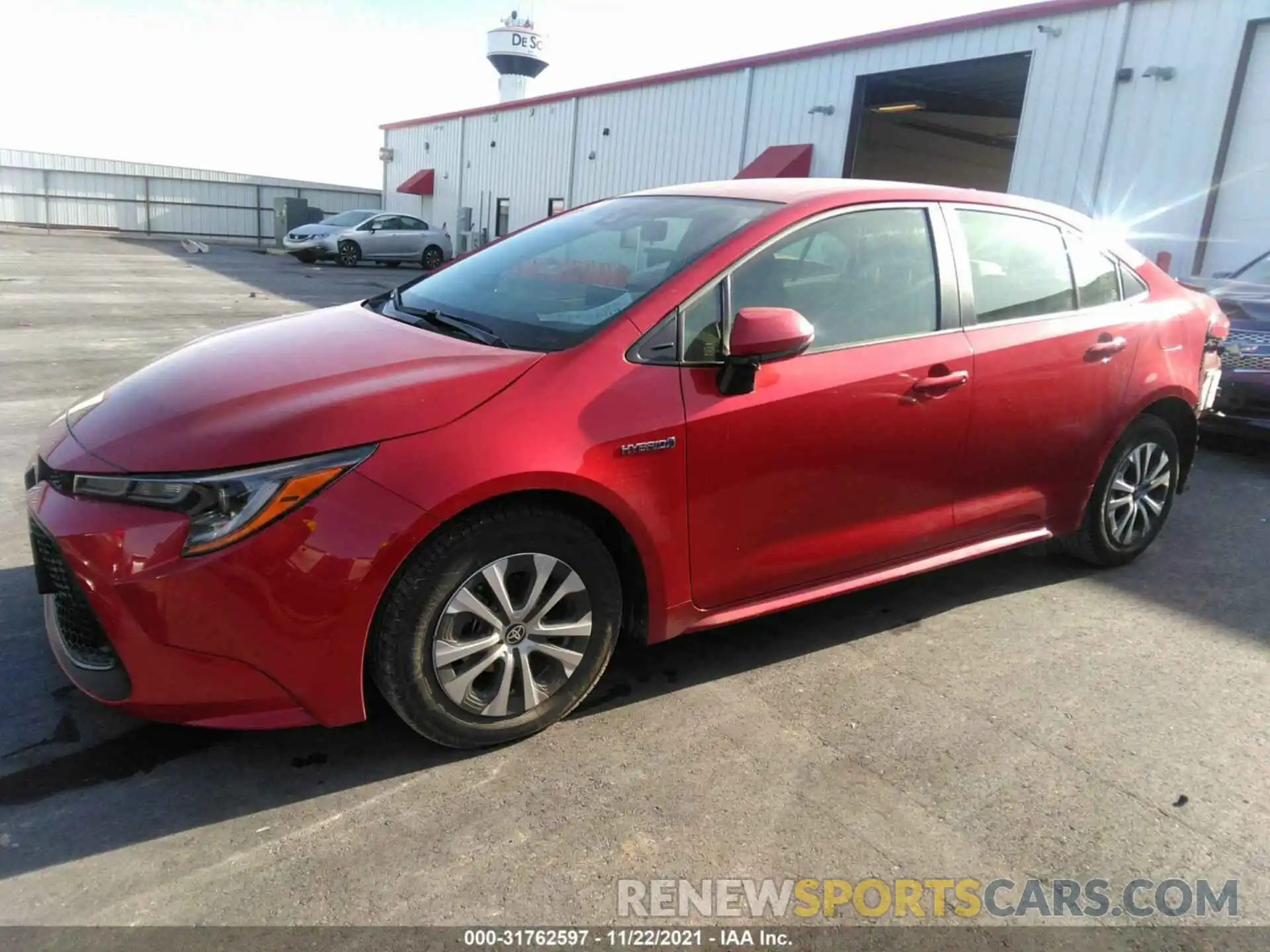 2 Photograph of a damaged car JTDEAMDEXMJ021499 TOYOTA COROLLA 2021