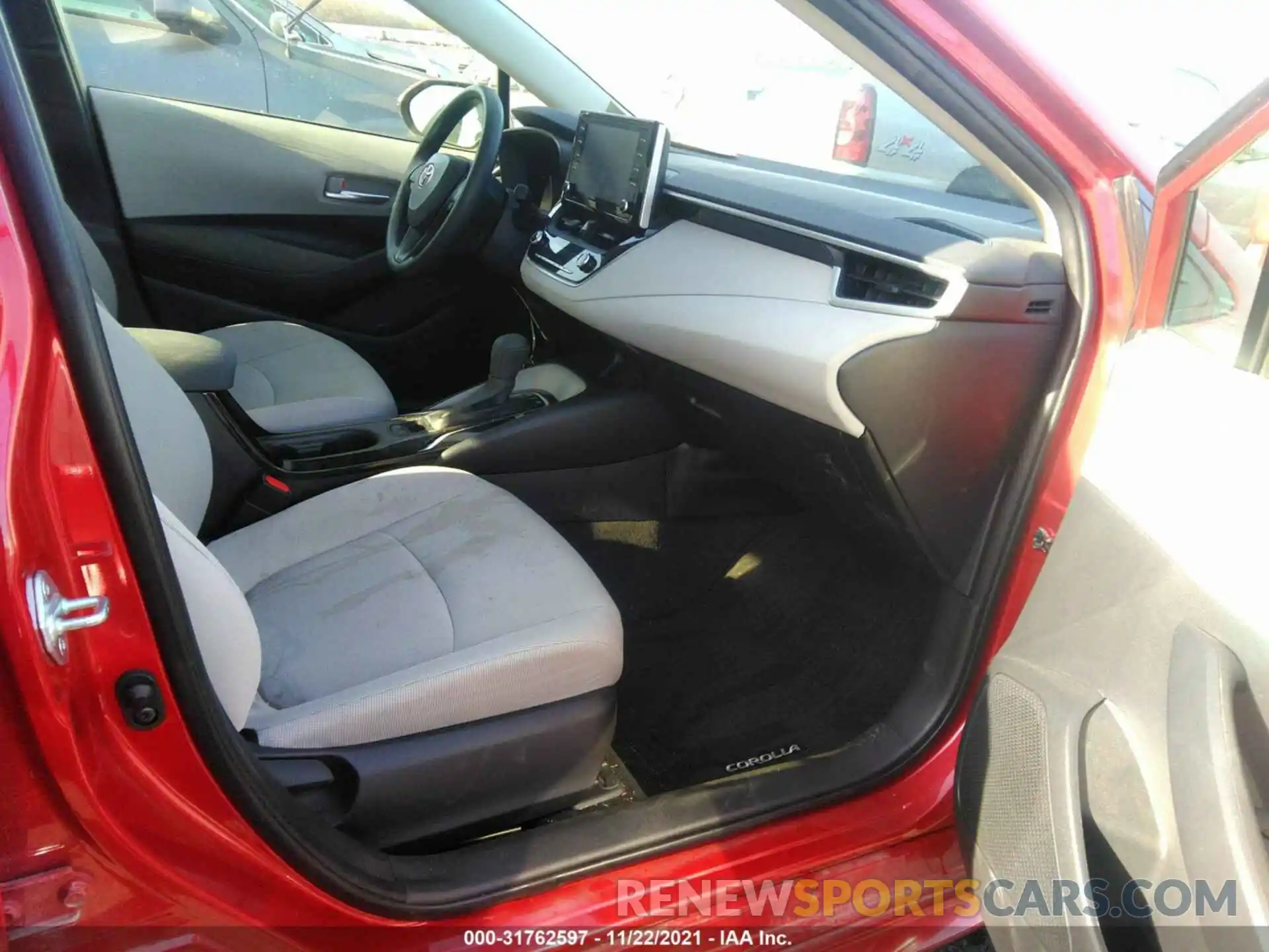 5 Photograph of a damaged car JTDEAMDEXMJ021499 TOYOTA COROLLA 2021