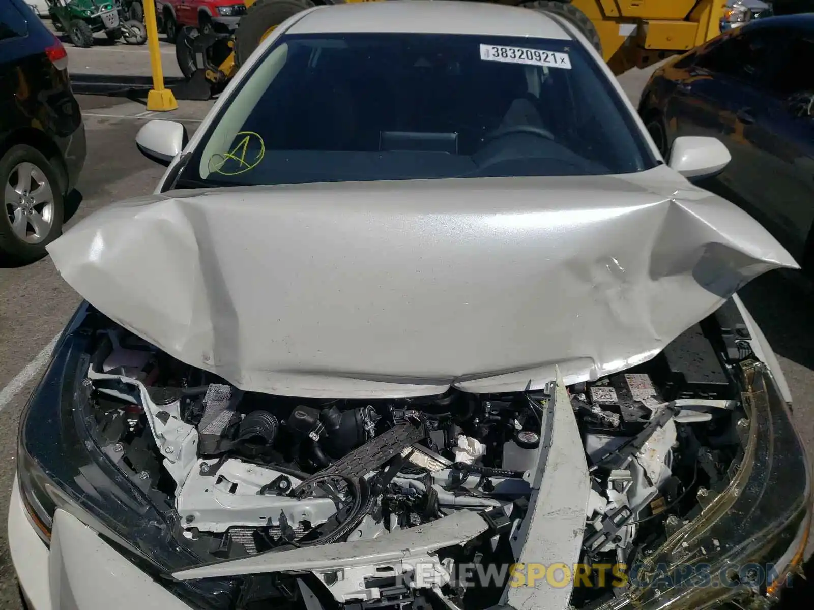 7 Photograph of a damaged car JTDEAMDEXMJ021552 TOYOTA COROLLA 2021