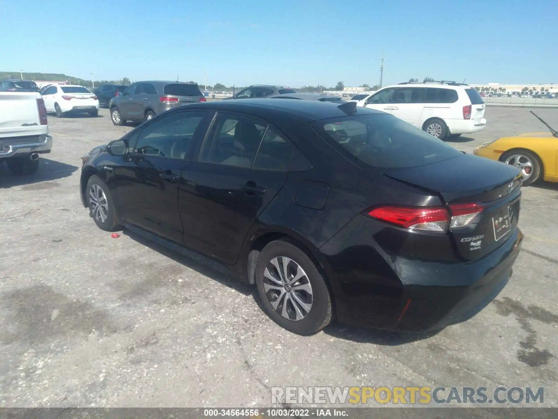 3 Photograph of a damaged car JTDEAMDEXMJ021938 TOYOTA COROLLA 2021