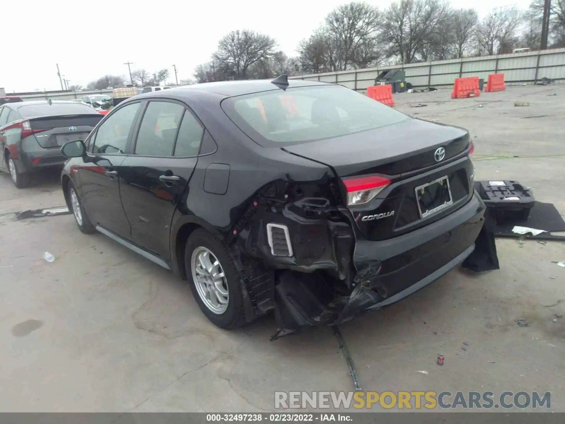 3 Photograph of a damaged car JTDEAMDEXMJ022135 TOYOTA COROLLA 2021