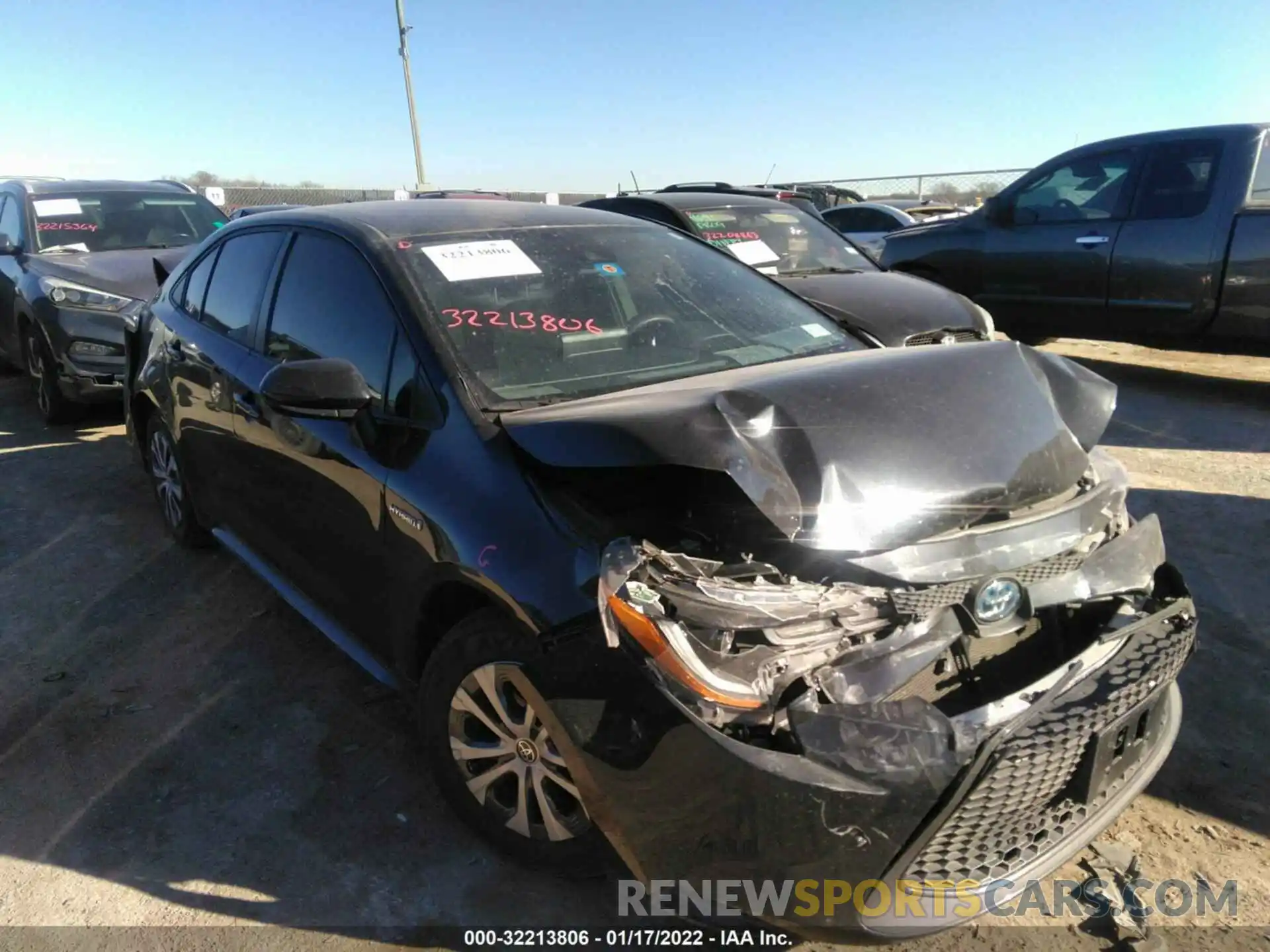 6 Photograph of a damaged car JTDEAMDEXMJ023608 TOYOTA COROLLA 2021