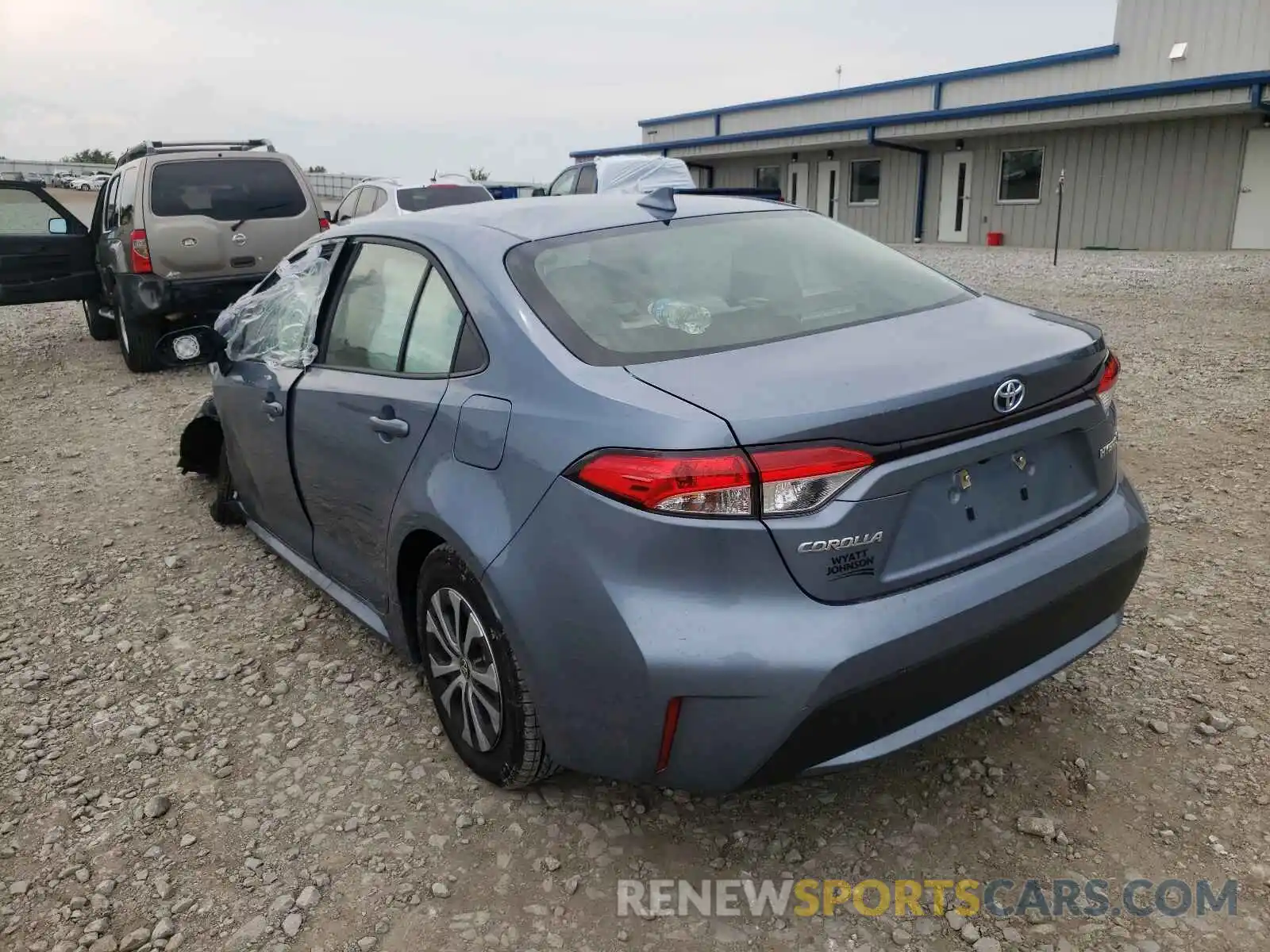 3 Photograph of a damaged car JTDEAMDEXMJ025231 TOYOTA COROLLA 2021