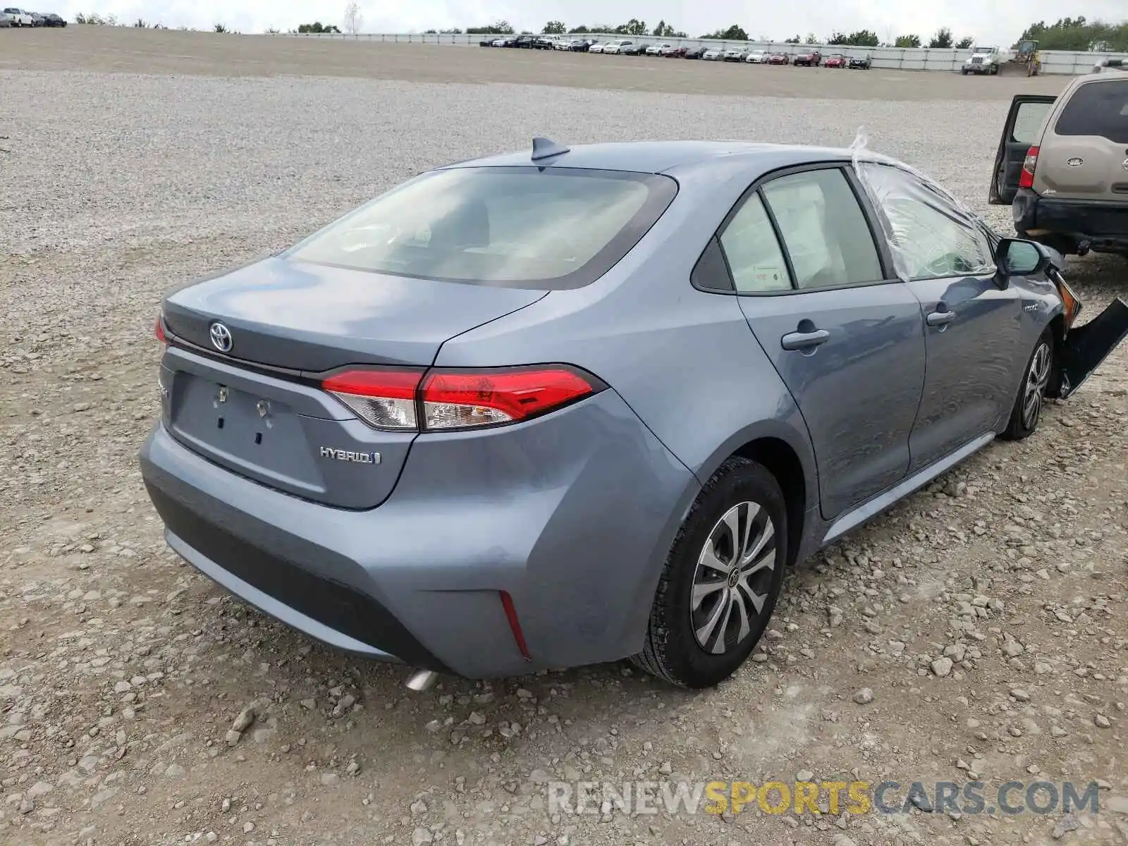 4 Photograph of a damaged car JTDEAMDEXMJ025231 TOYOTA COROLLA 2021