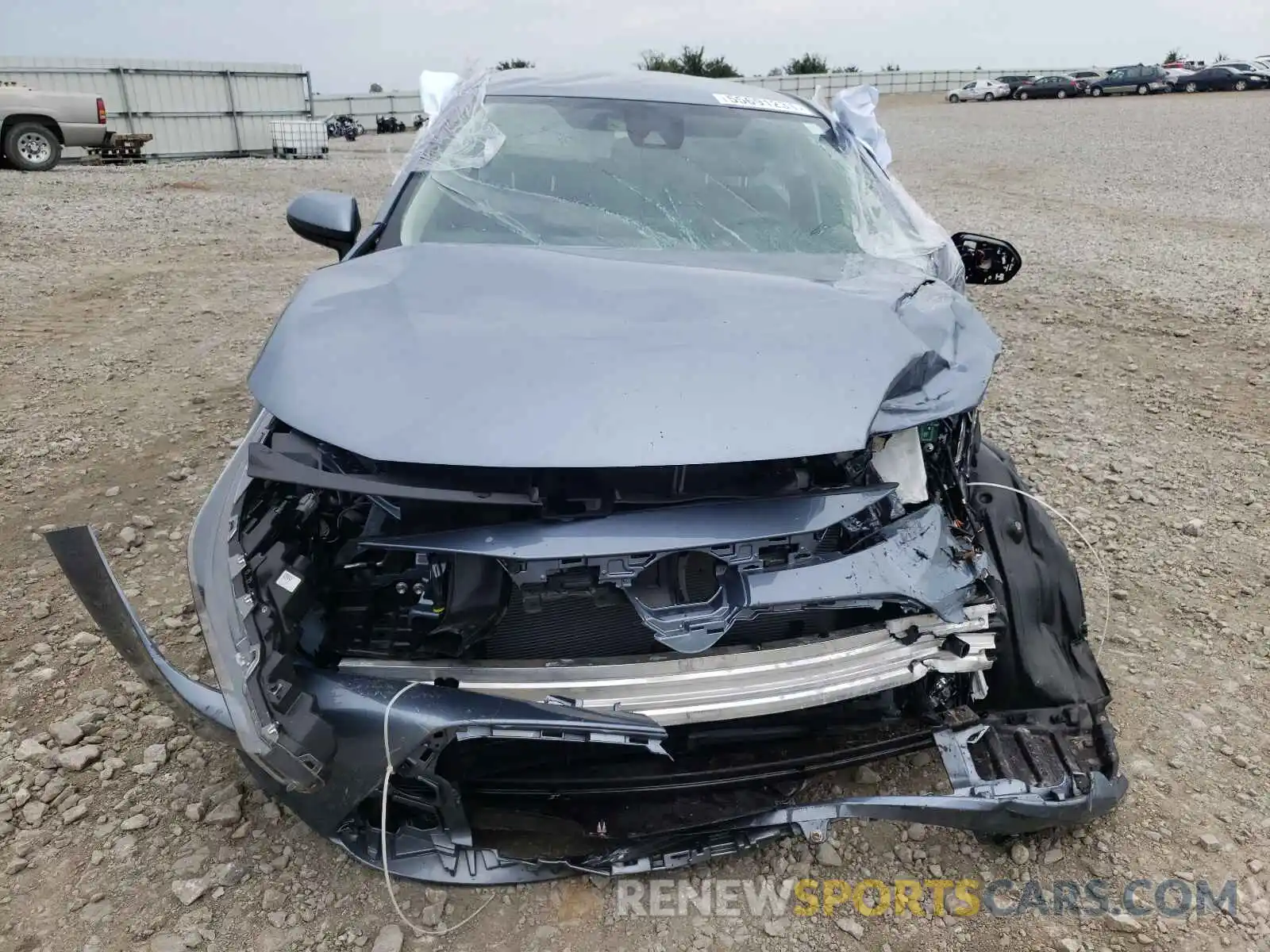 9 Photograph of a damaged car JTDEAMDEXMJ025231 TOYOTA COROLLA 2021