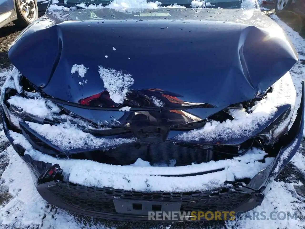 7 Photograph of a damaged car JTDEAMDEXMJ026766 TOYOTA COROLLA 2021