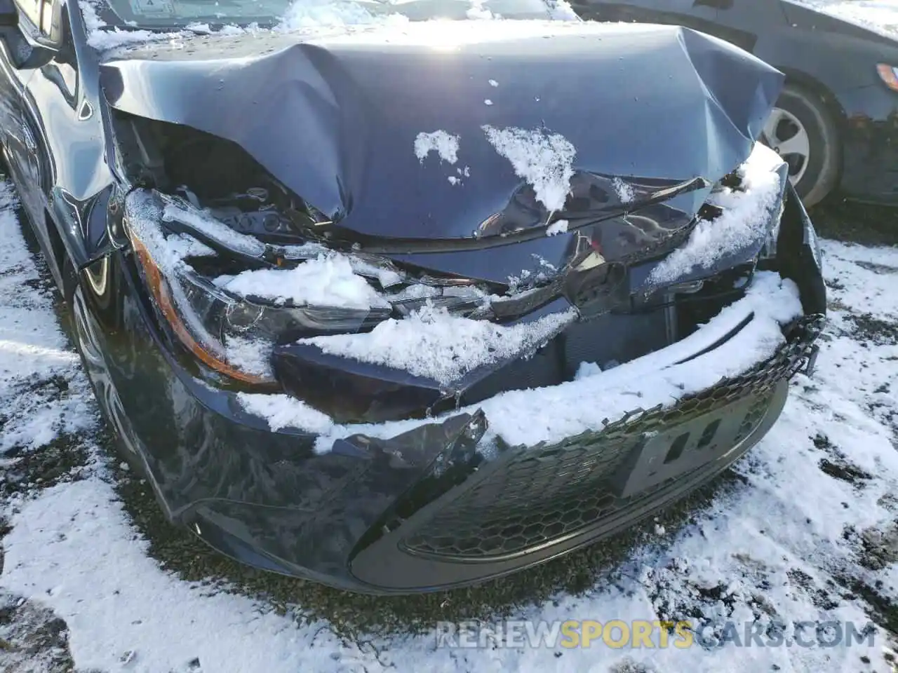 9 Photograph of a damaged car JTDEAMDEXMJ026766 TOYOTA COROLLA 2021