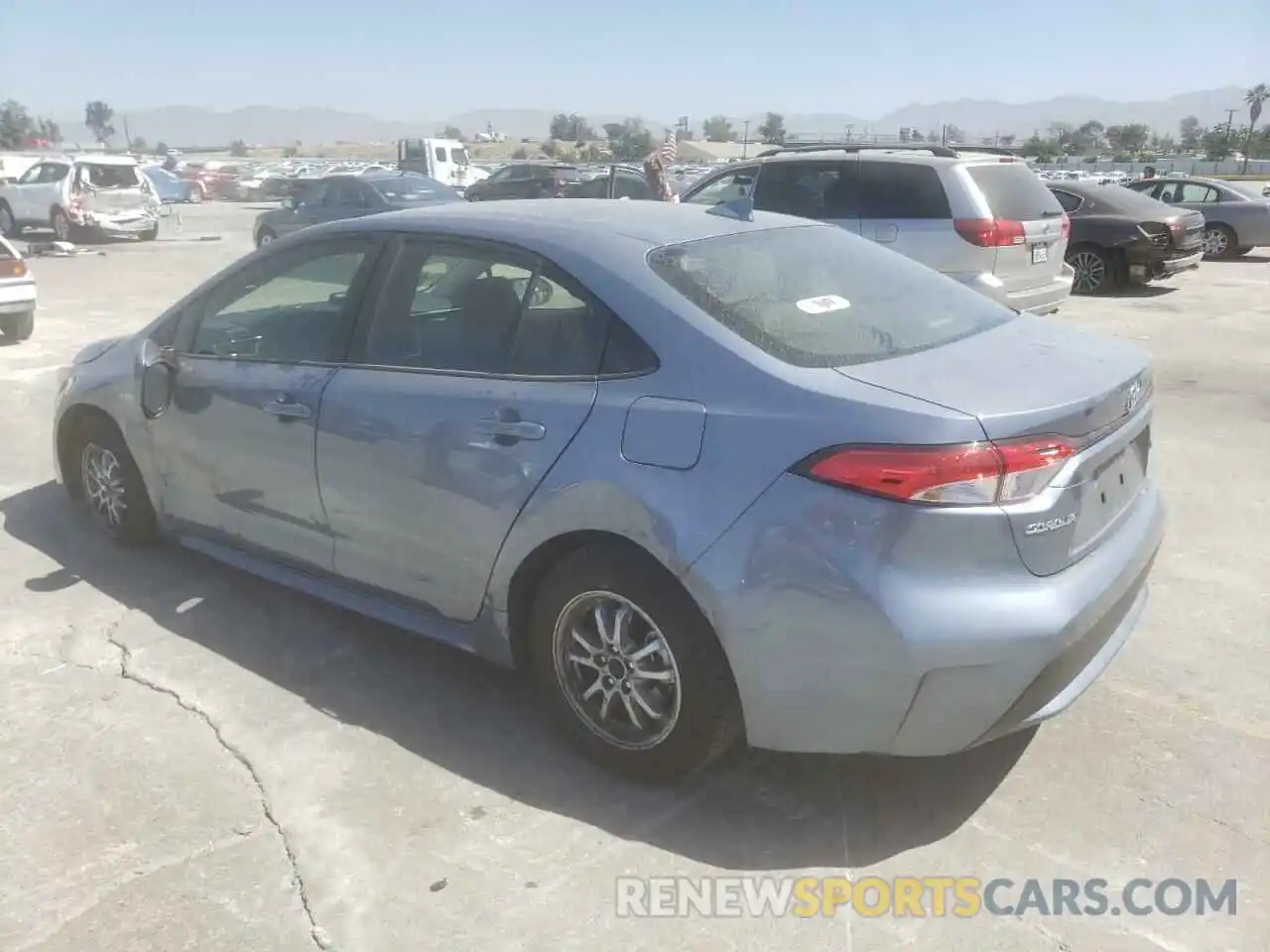 3 Photograph of a damaged car JTDEAMDEXMJ027867 TOYOTA COROLLA 2021