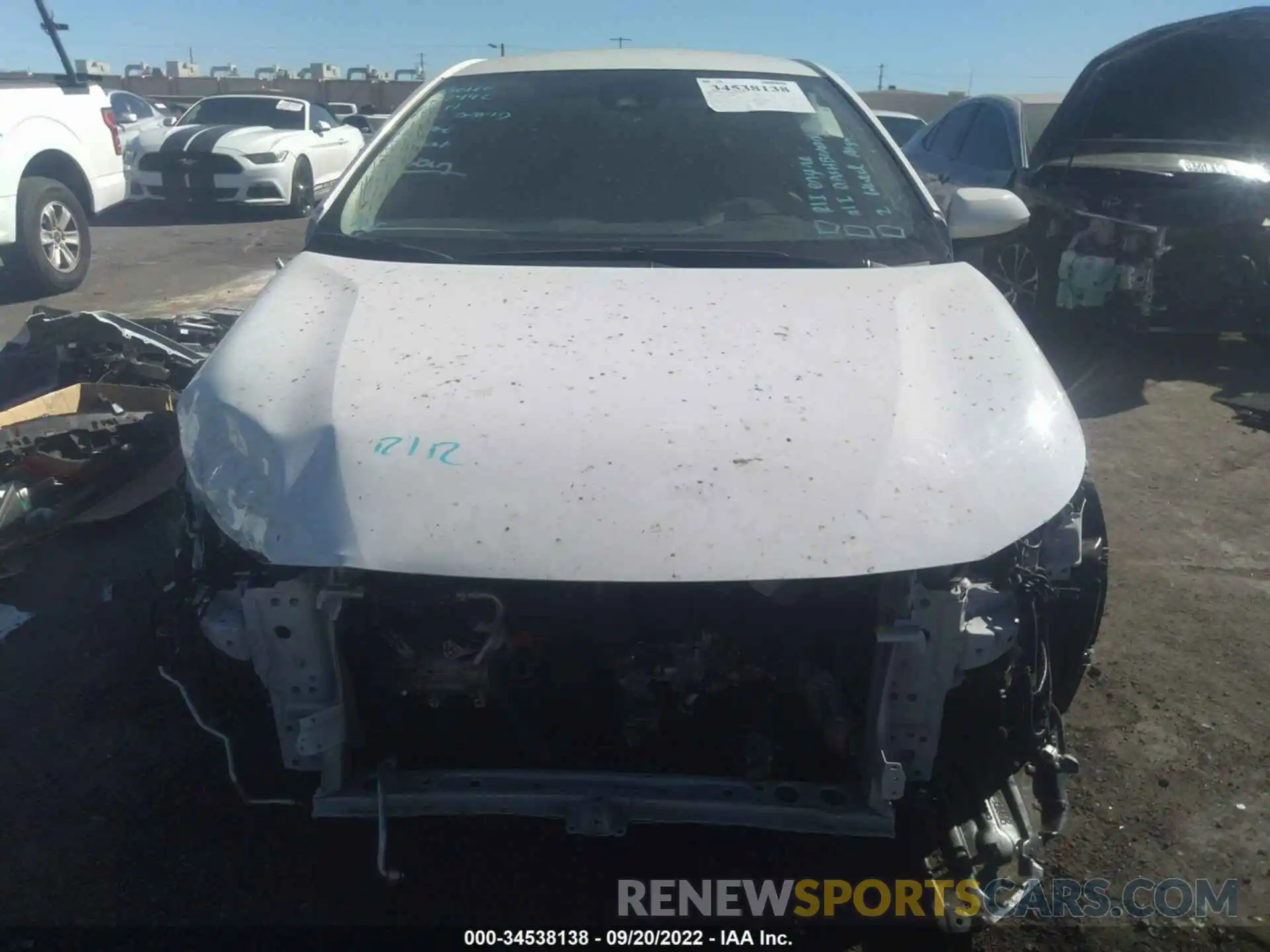 6 Photograph of a damaged car JTDEAMDEXMJ028064 TOYOTA COROLLA 2021