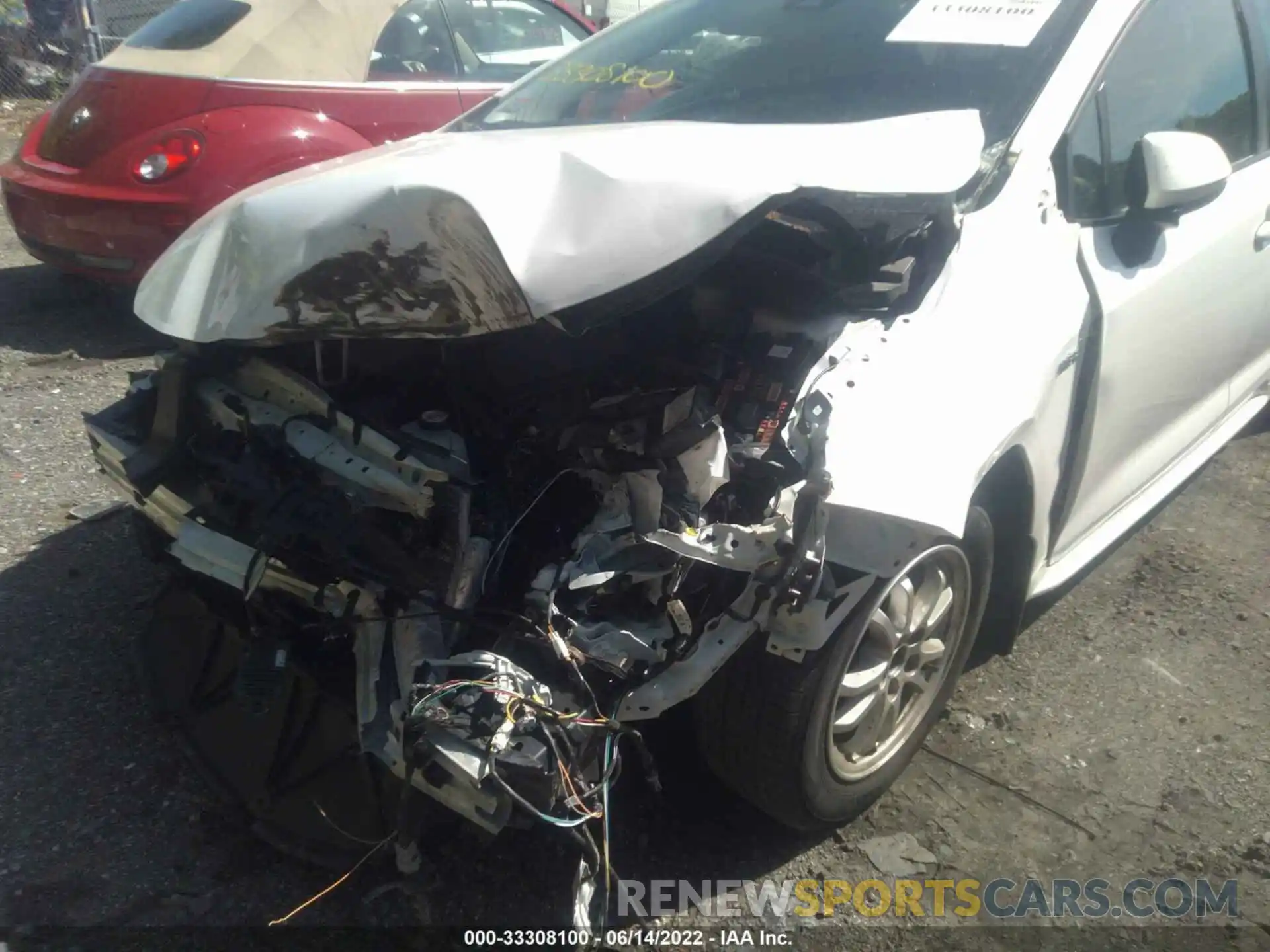 6 Photograph of a damaged car JTDEAMDEXMJ030106 TOYOTA COROLLA 2021