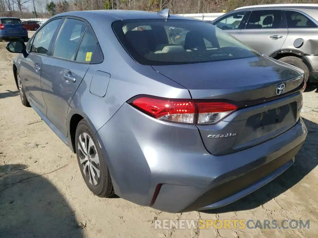 3 Photograph of a damaged car JTDEAMDEXMJ032213 TOYOTA COROLLA 2021