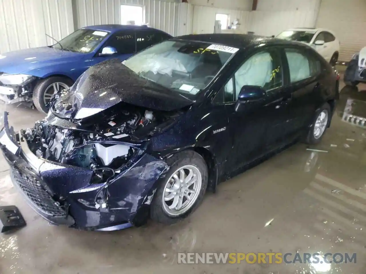 2 Photograph of a damaged car JTDEAMDEXMJ033149 TOYOTA COROLLA 2021