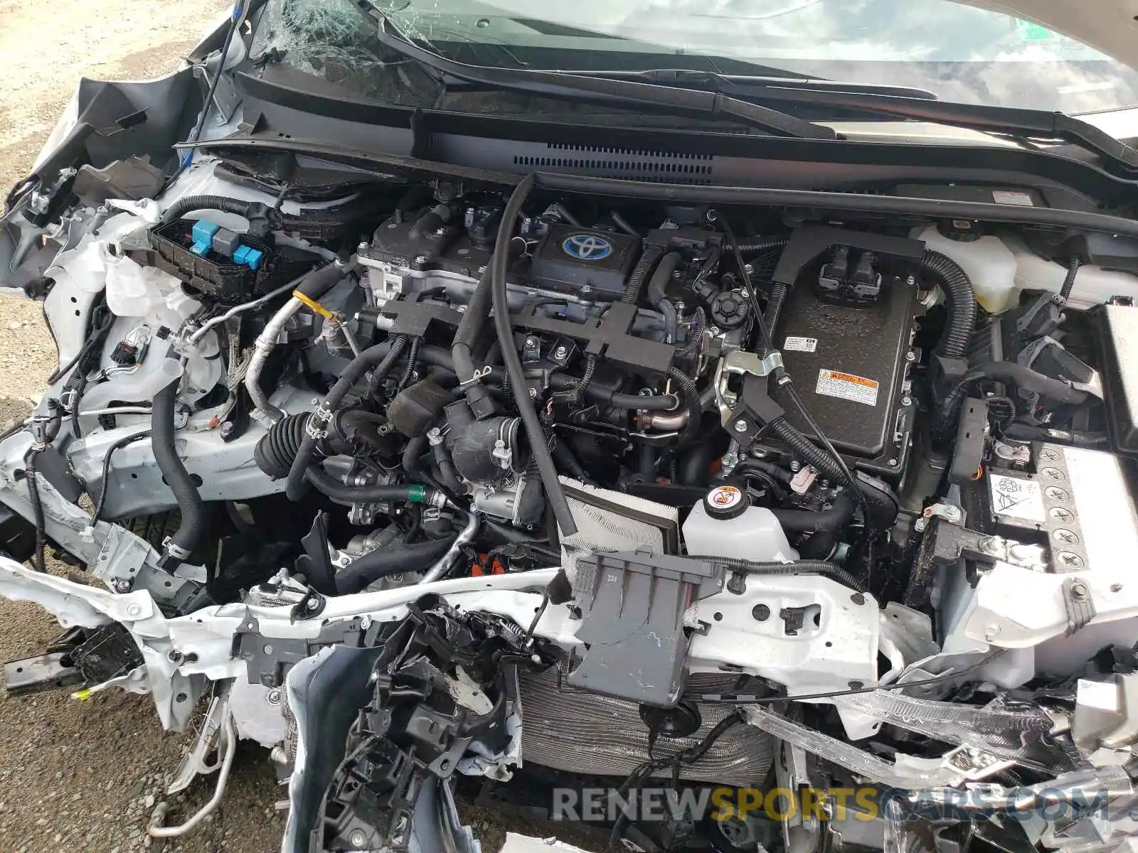 7 Photograph of a damaged car JTDEAMDEXMJ035306 TOYOTA COROLLA 2021