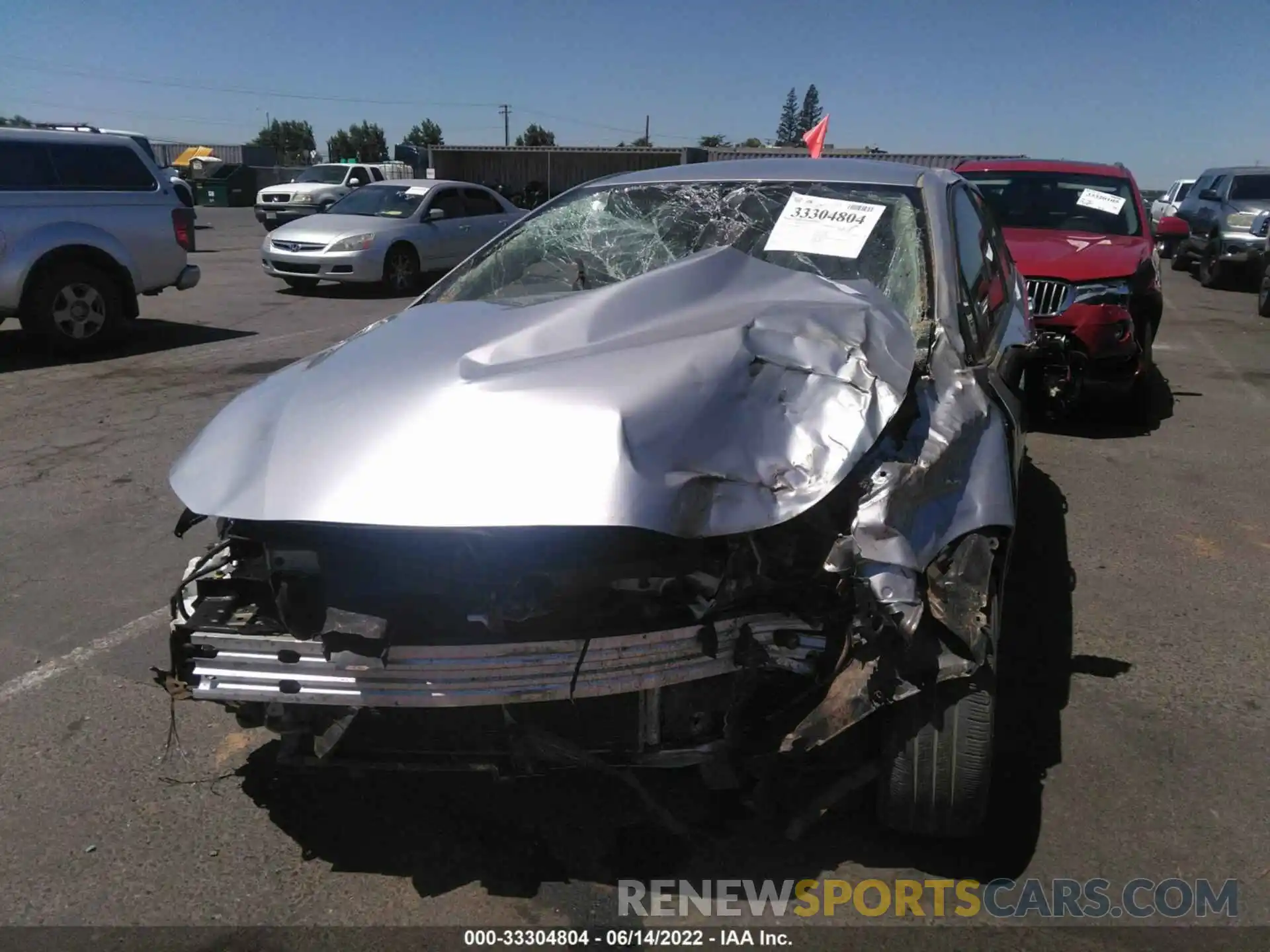 6 Photograph of a damaged car JTDEPMAE0MJ117578 TOYOTA COROLLA 2021