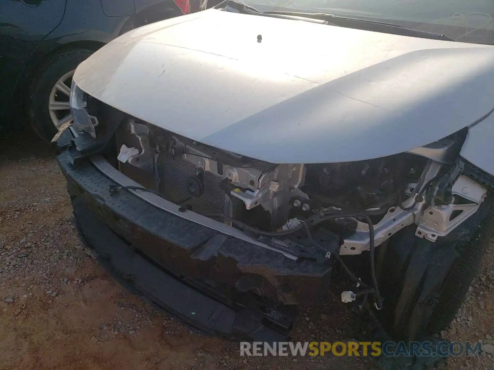 9 Photograph of a damaged car JTDEPMAE0MJ118214 TOYOTA COROLLA 2021