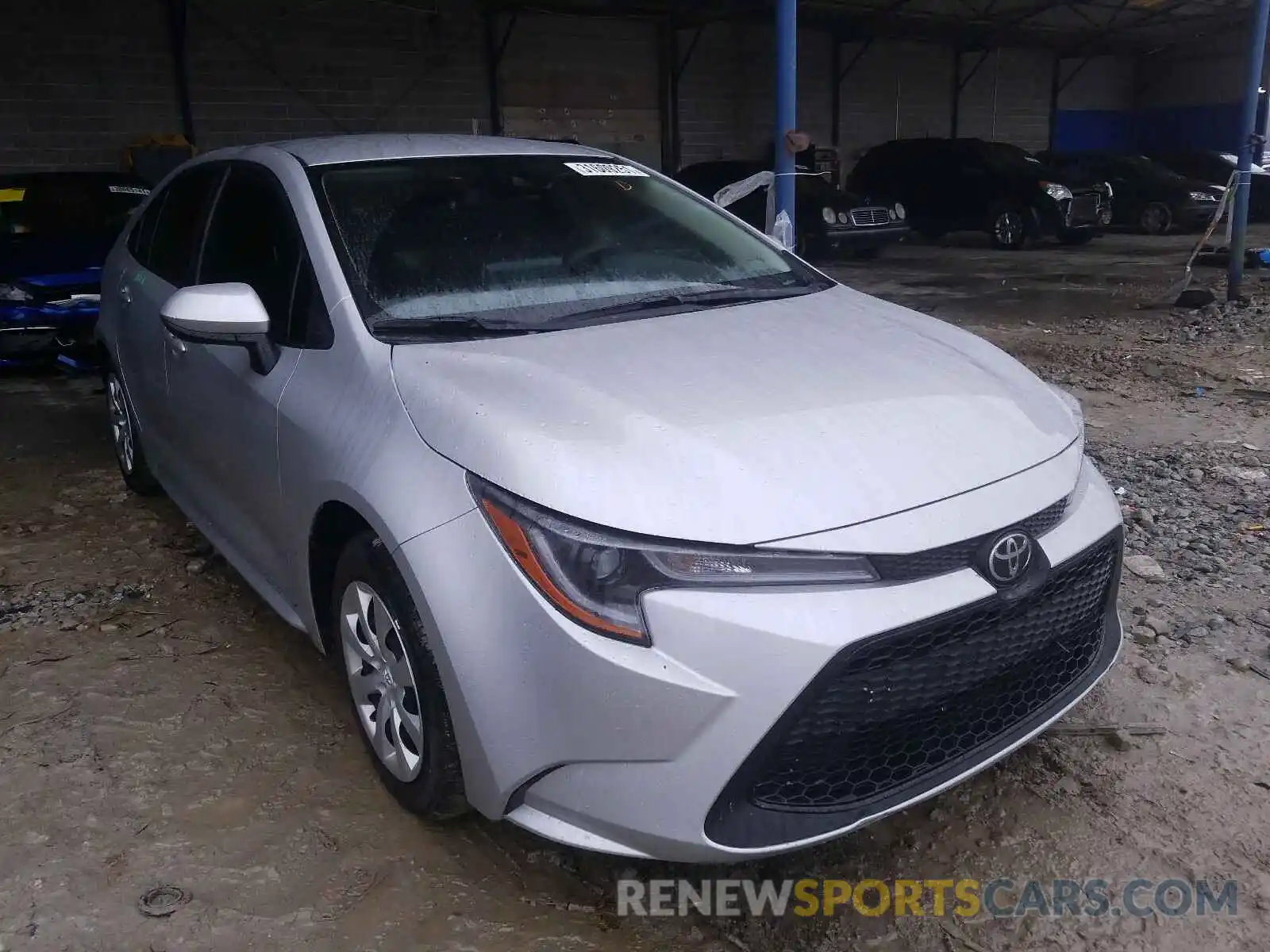 1 Photograph of a damaged car JTDEPMAE0MJ118942 TOYOTA COROLLA 2021