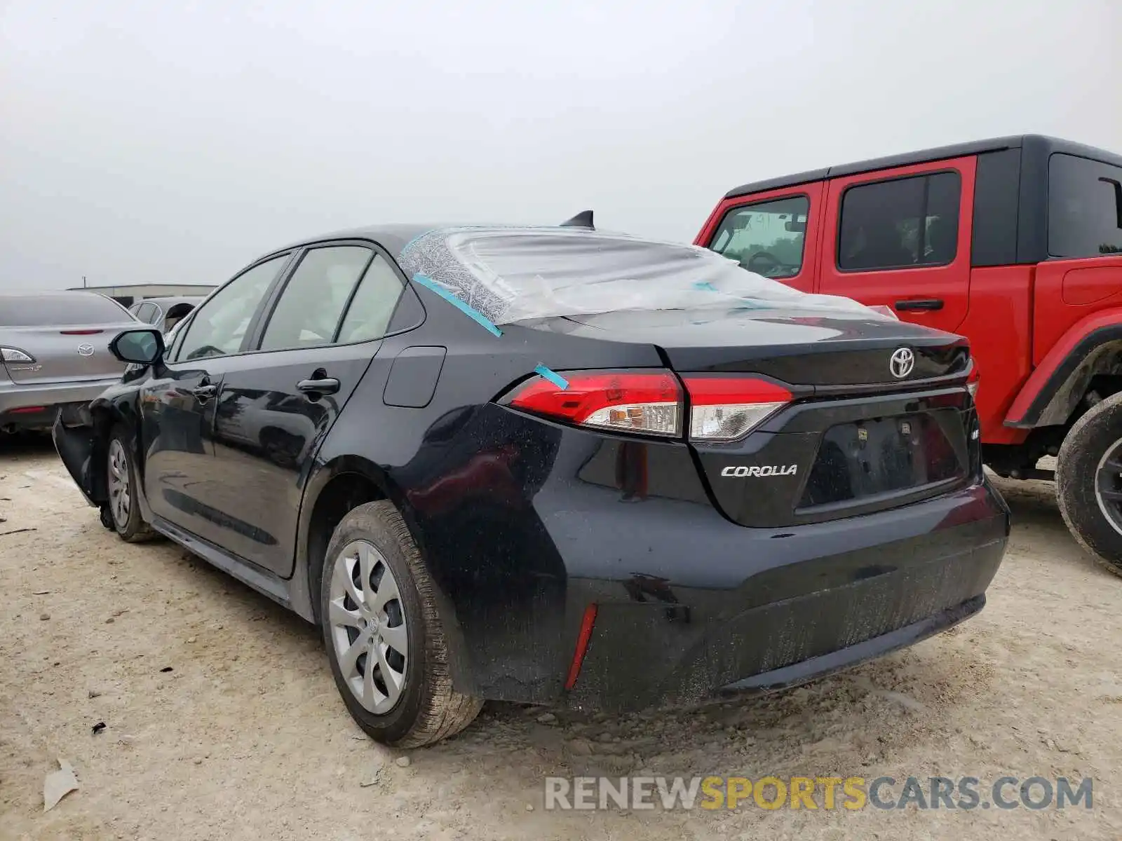 3 Photograph of a damaged car JTDEPMAE0MJ120318 TOYOTA COROLLA 2021