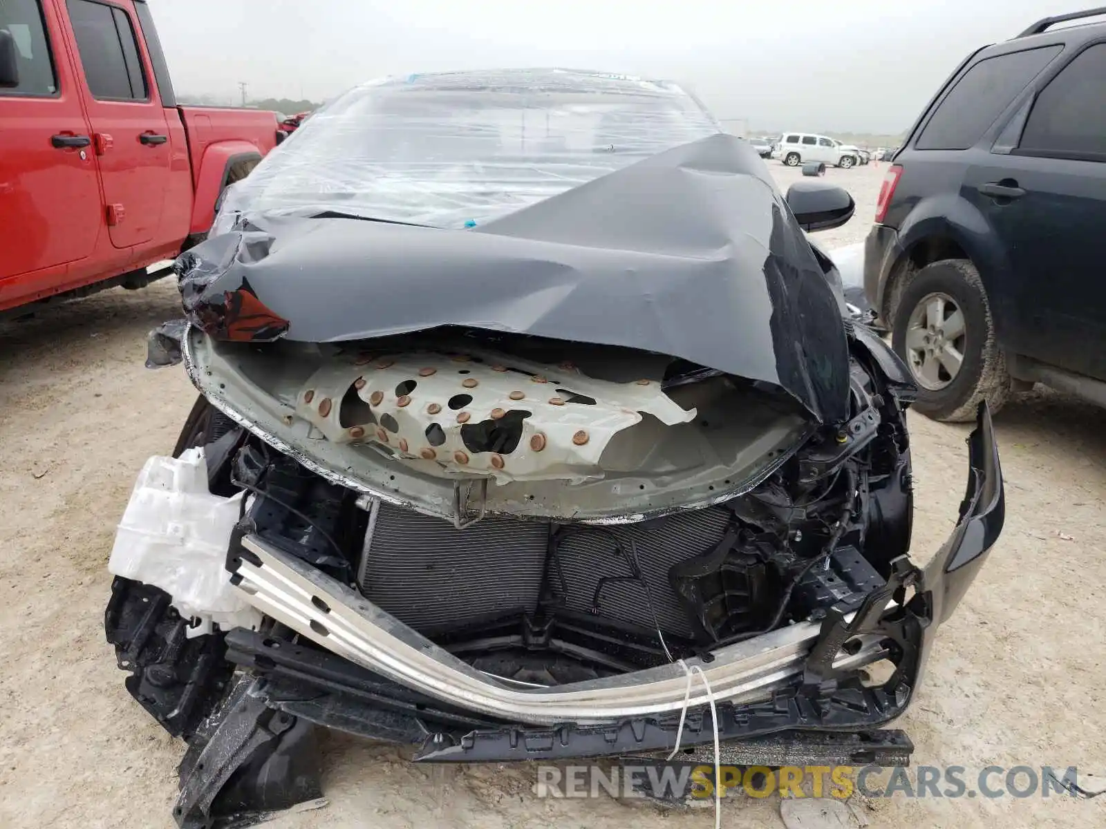 9 Photograph of a damaged car JTDEPMAE0MJ120318 TOYOTA COROLLA 2021