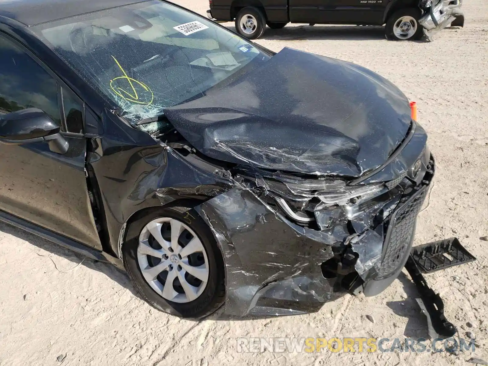 9 Photograph of a damaged car JTDEPMAE0MJ120738 TOYOTA COROLLA 2021