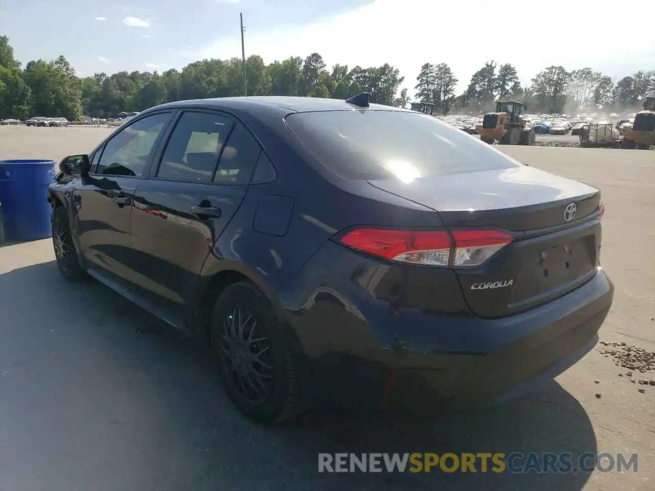 3 Photograph of a damaged car JTDEPMAE0MJ124630 TOYOTA COROLLA 2021