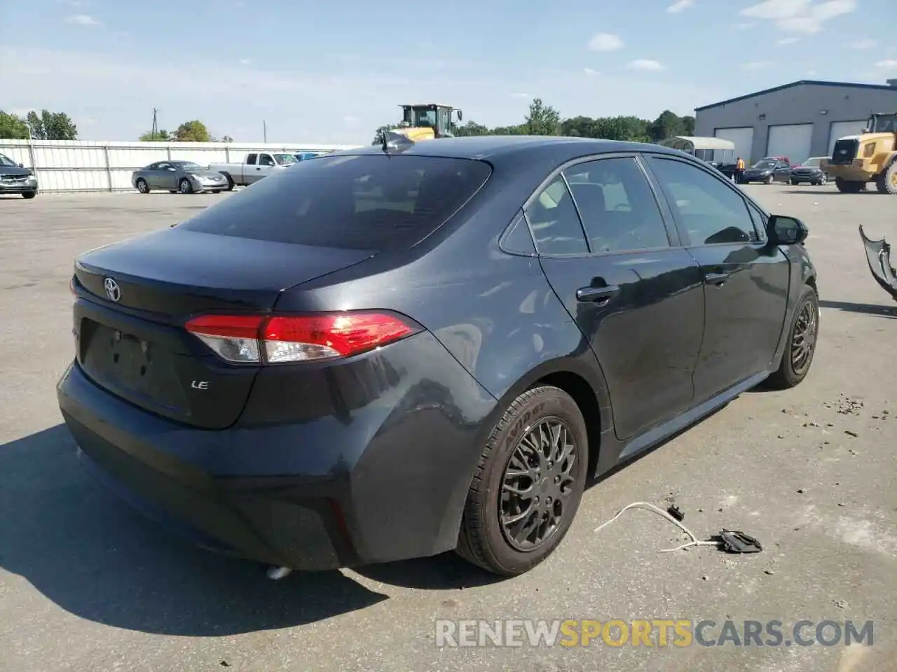 4 Photograph of a damaged car JTDEPMAE0MJ124630 TOYOTA COROLLA 2021