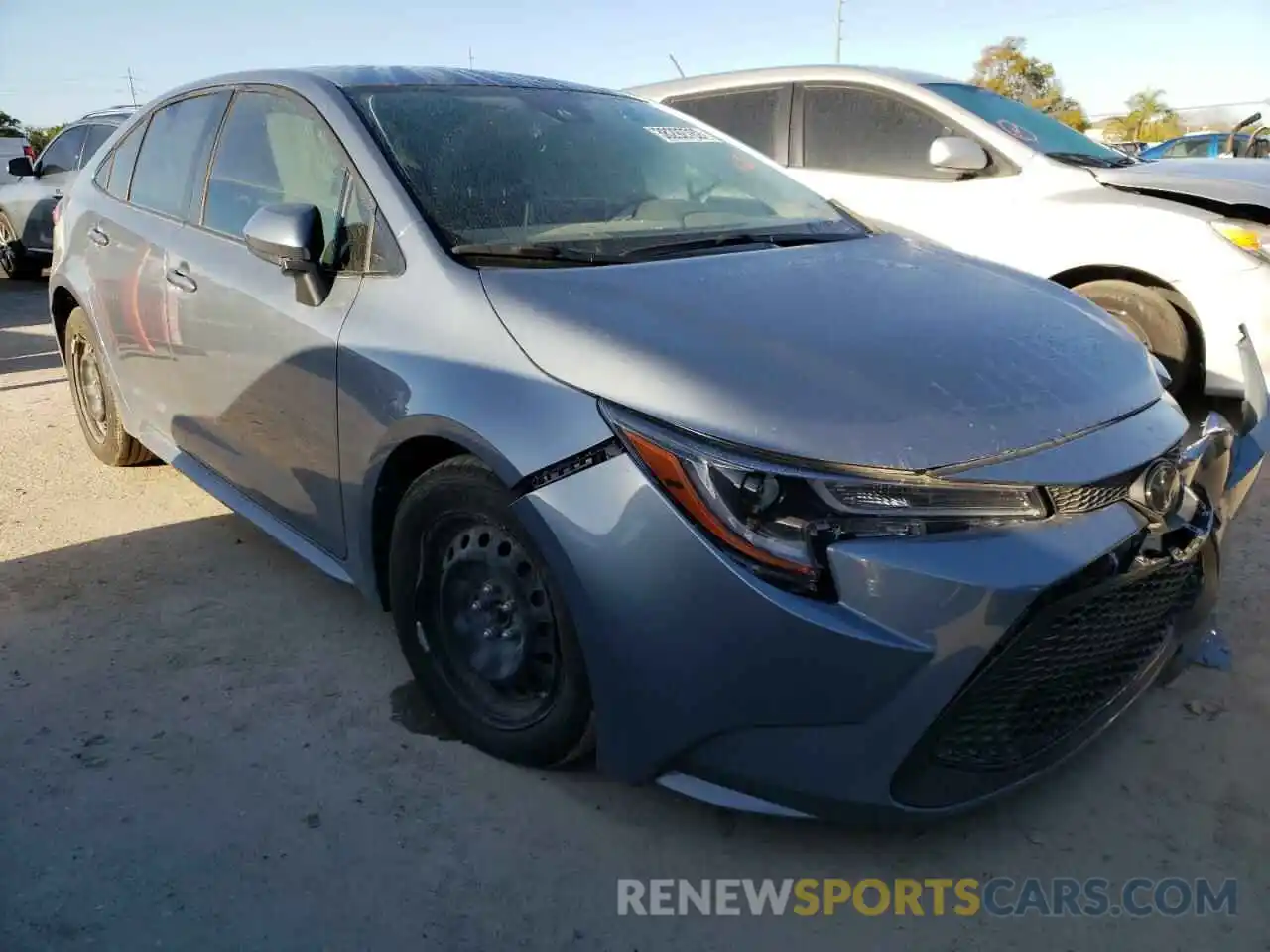 1 Photograph of a damaged car JTDEPMAE0MJ125499 TOYOTA COROLLA 2021