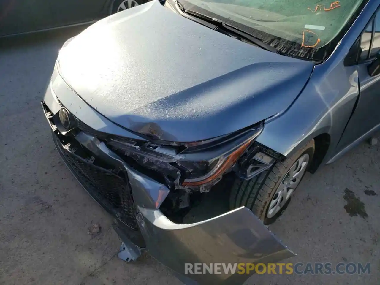 9 Photograph of a damaged car JTDEPMAE0MJ125499 TOYOTA COROLLA 2021