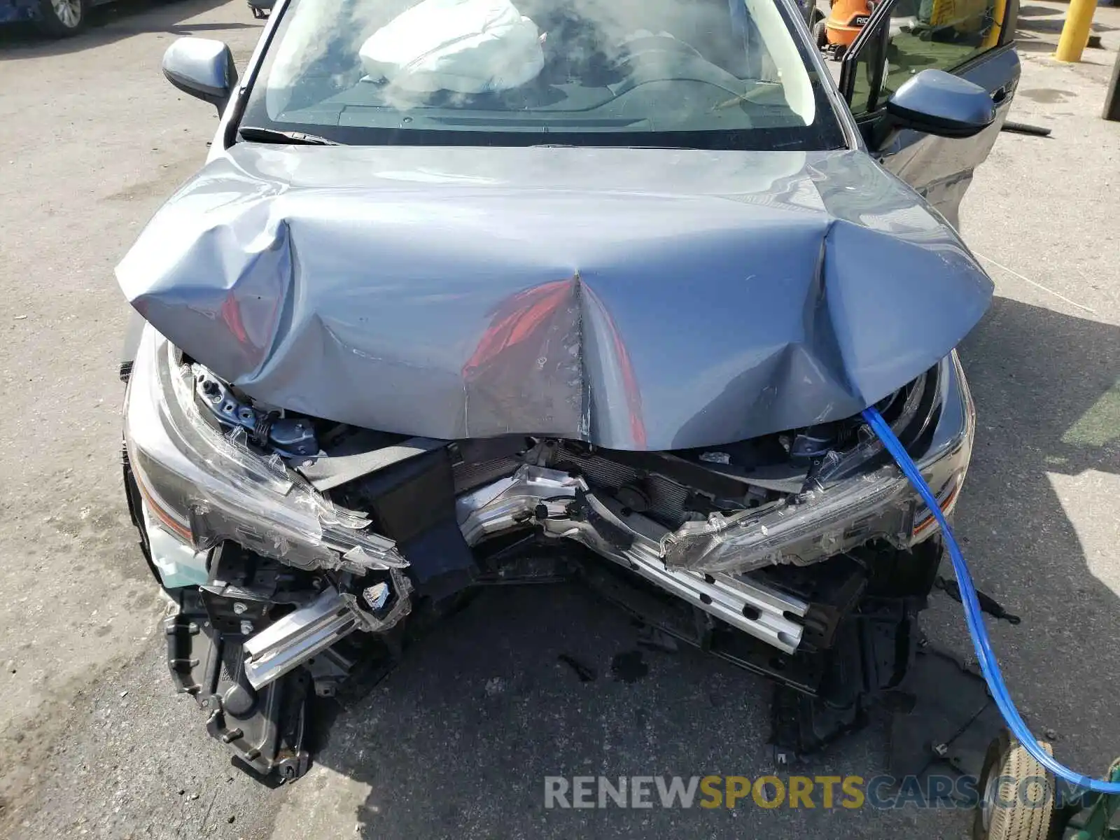 7 Photograph of a damaged car JTDEPMAE0MJ125812 TOYOTA COROLLA 2021