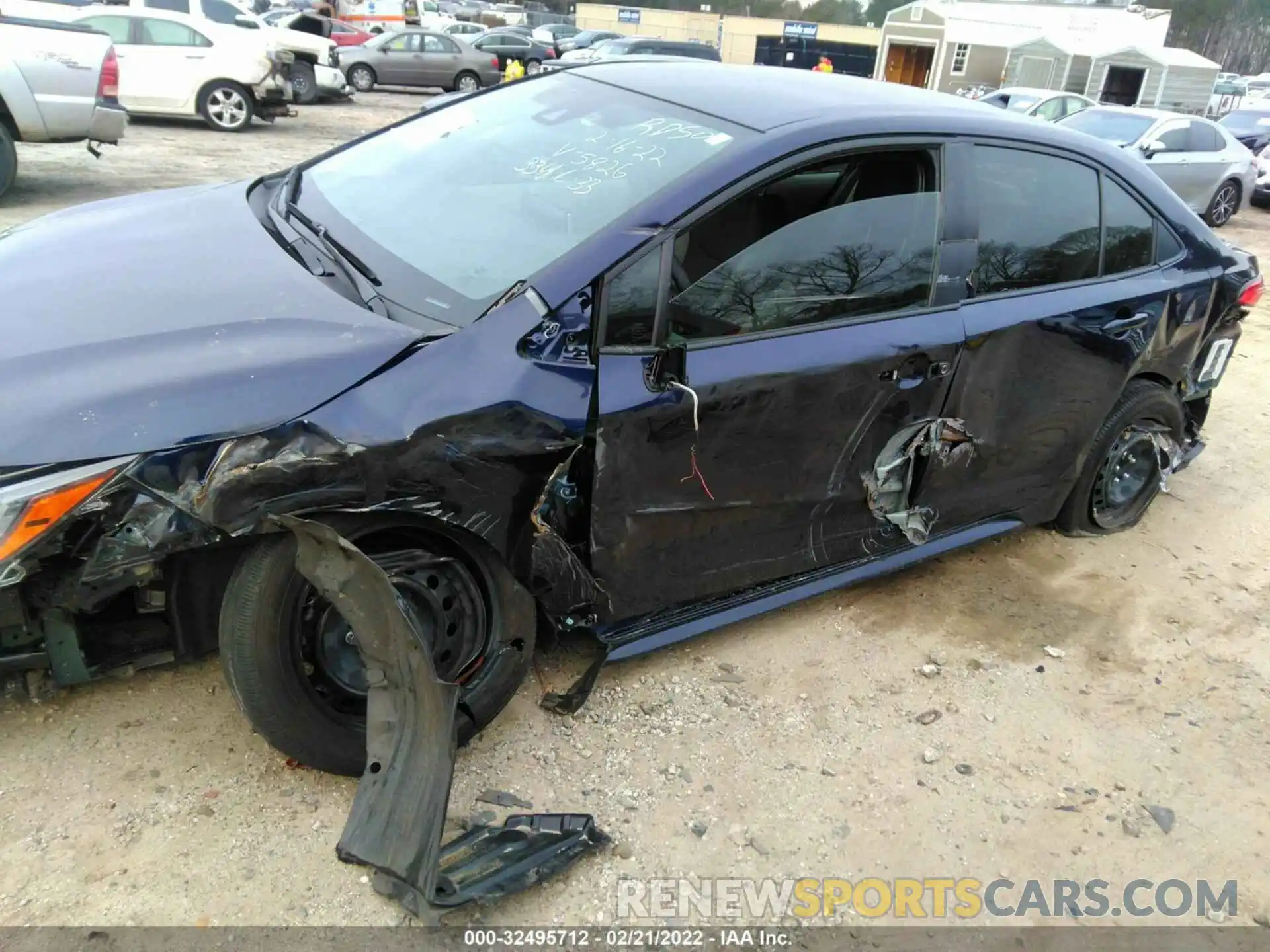 6 Photograph of a damaged car JTDEPMAE0MJ125826 TOYOTA COROLLA 2021