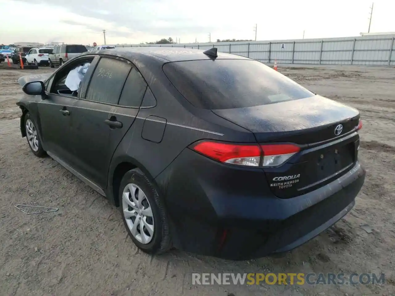 3 Photograph of a damaged car JTDEPMAE0MJ125874 TOYOTA COROLLA 2021