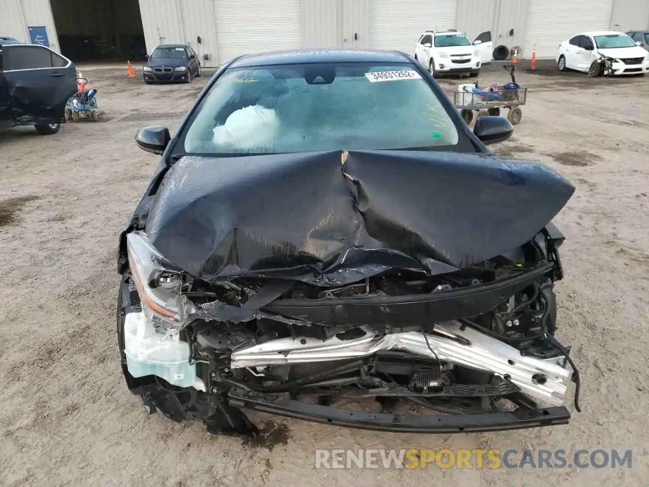 9 Photograph of a damaged car JTDEPMAE0MJ125874 TOYOTA COROLLA 2021