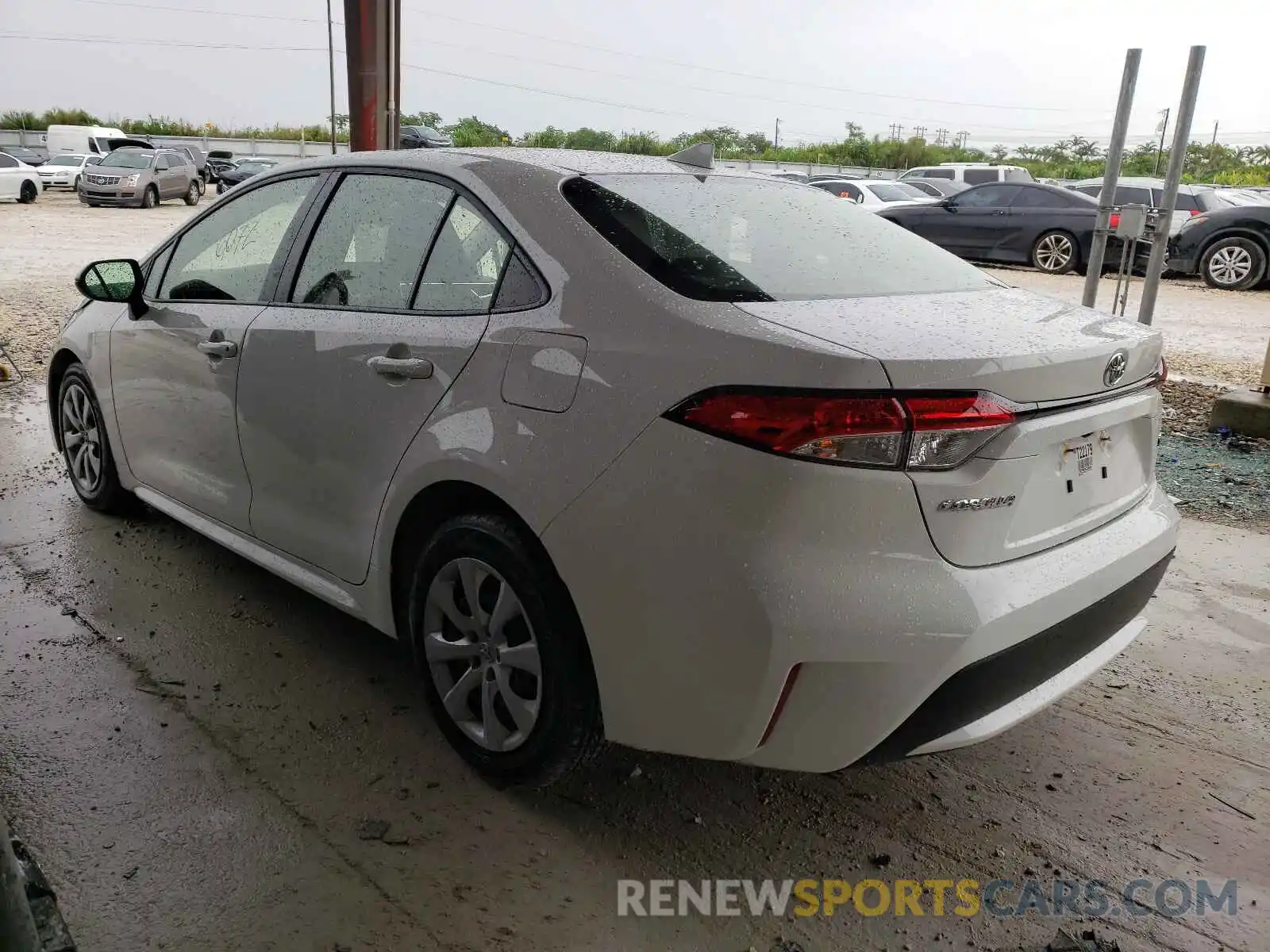 3 Photograph of a damaged car JTDEPMAE0MJ126636 TOYOTA COROLLA 2021