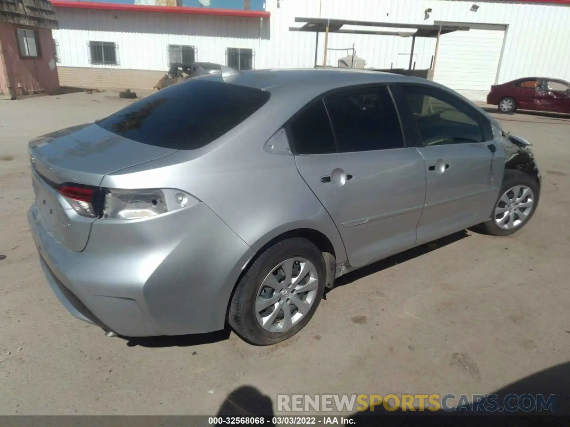 4 Photograph of a damaged car JTDEPMAE0MJ126846 TOYOTA COROLLA 2021