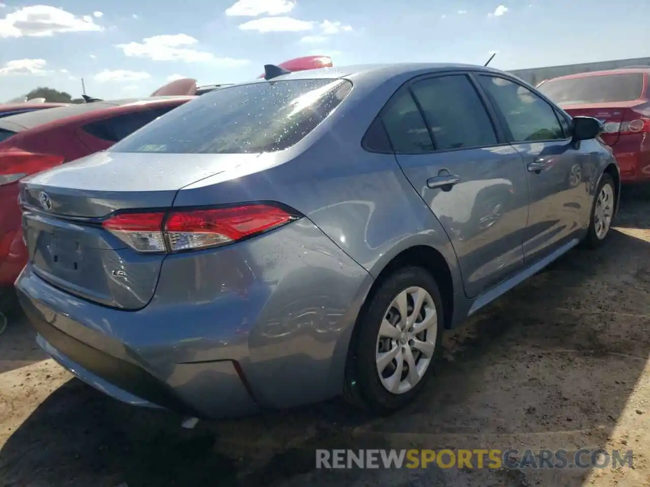 4 Photograph of a damaged car JTDEPMAE0MJ127916 TOYOTA COROLLA 2021