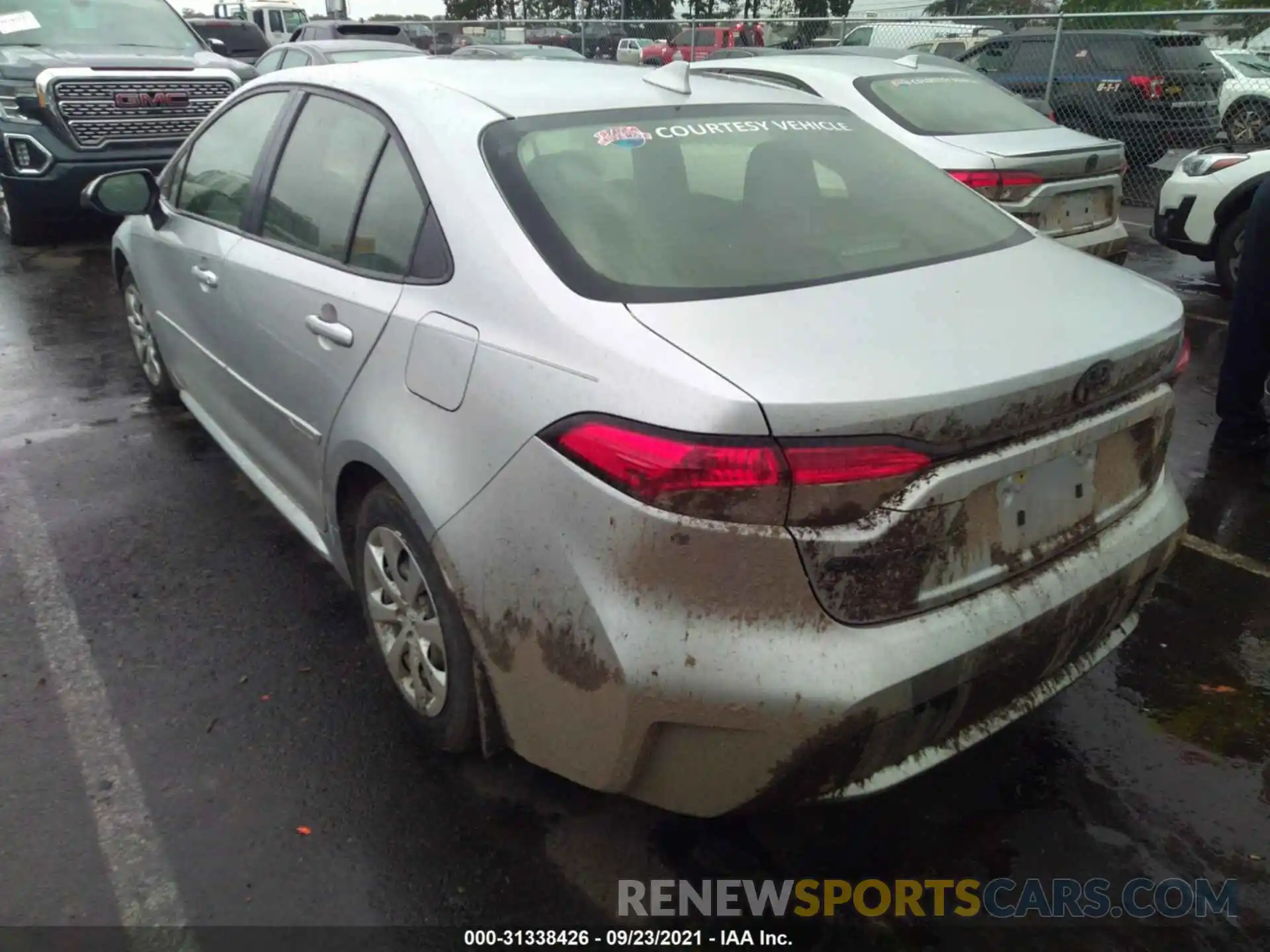 3 Photograph of a damaged car JTDEPMAE0MJ130301 TOYOTA COROLLA 2021