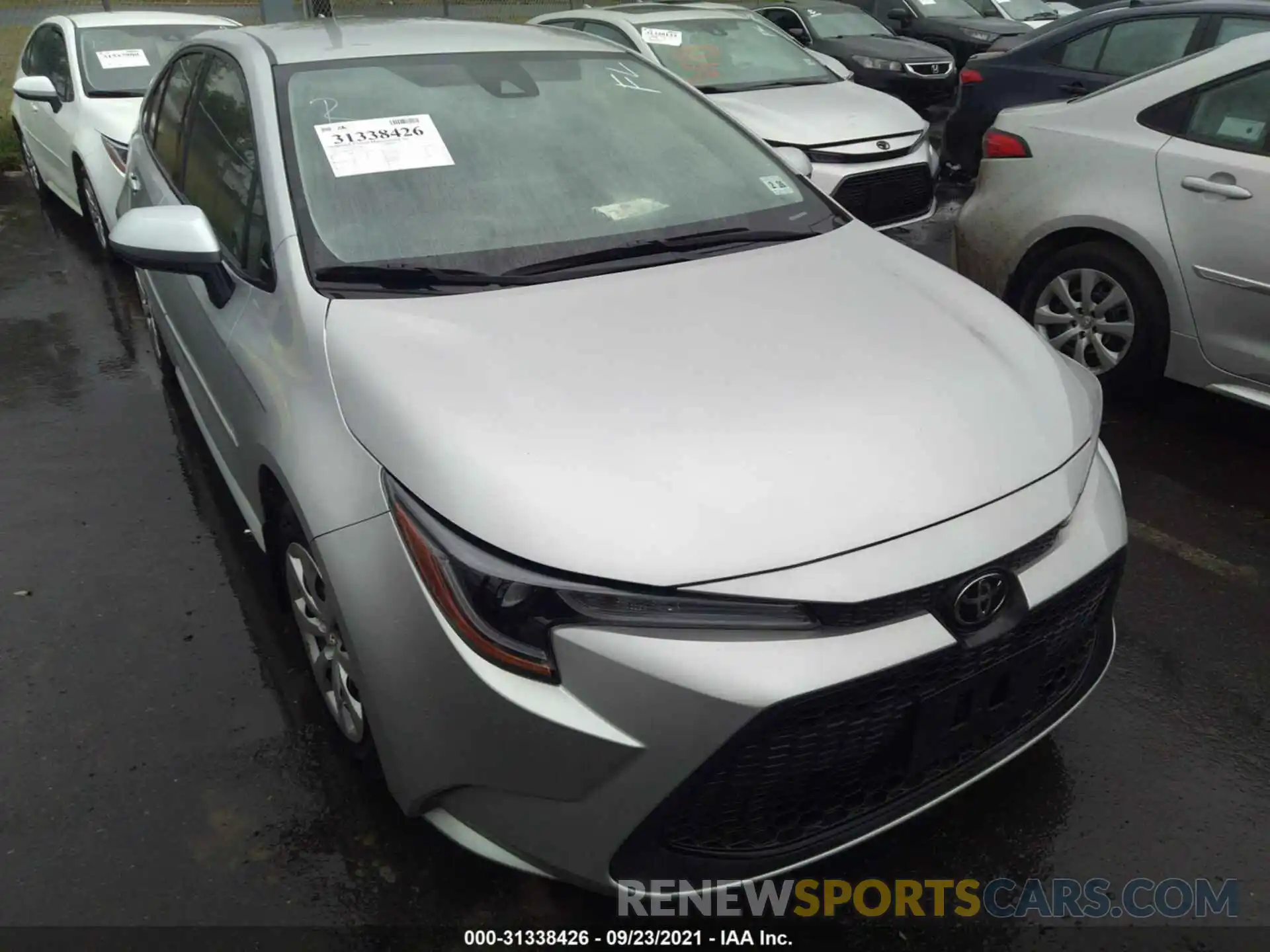 6 Photograph of a damaged car JTDEPMAE0MJ130301 TOYOTA COROLLA 2021