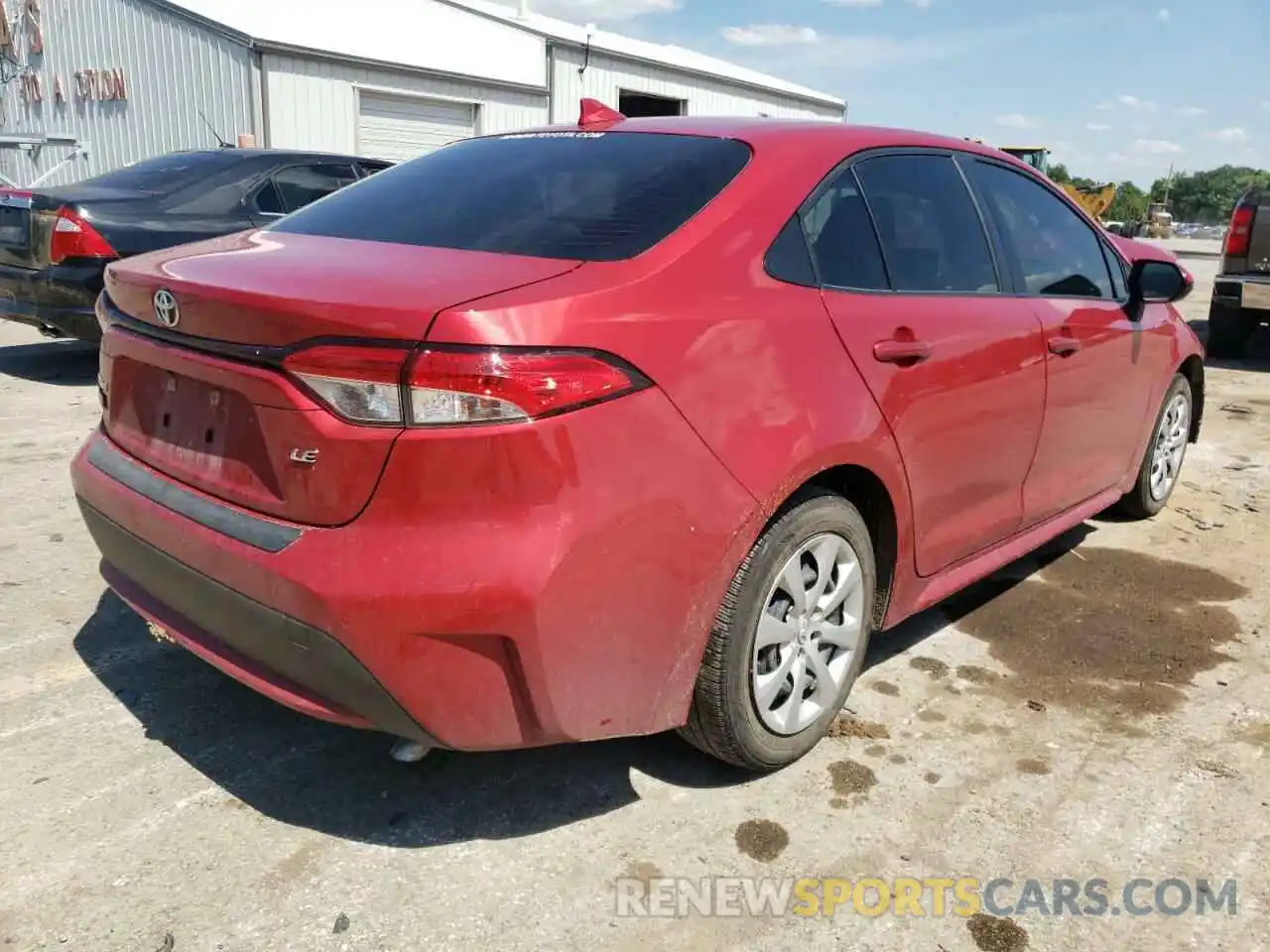 4 Photograph of a damaged car JTDEPMAE0MJ130413 TOYOTA COROLLA 2021