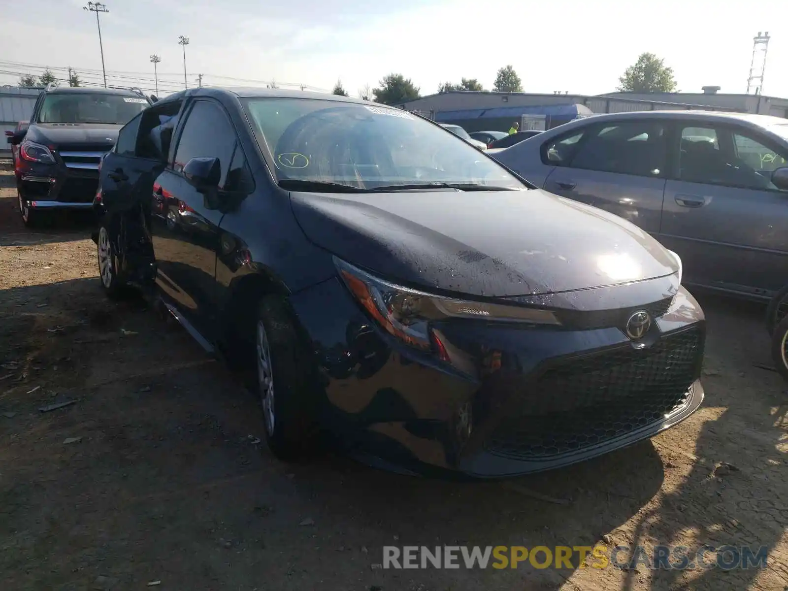 1 Photograph of a damaged car JTDEPMAE0MJ130590 TOYOTA COROLLA 2021