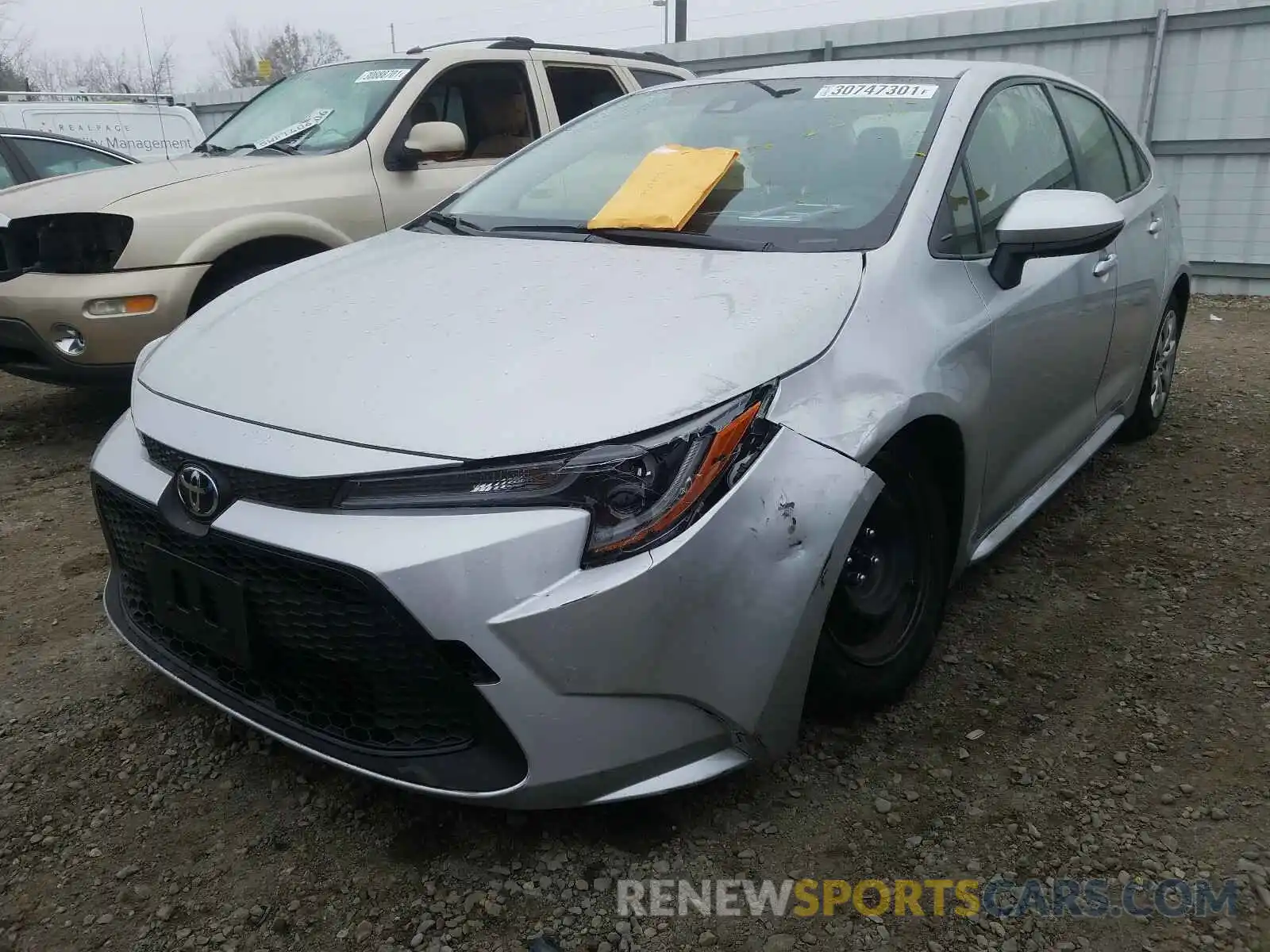 2 Photograph of a damaged car JTDEPMAE0MJ131478 TOYOTA COROLLA 2021