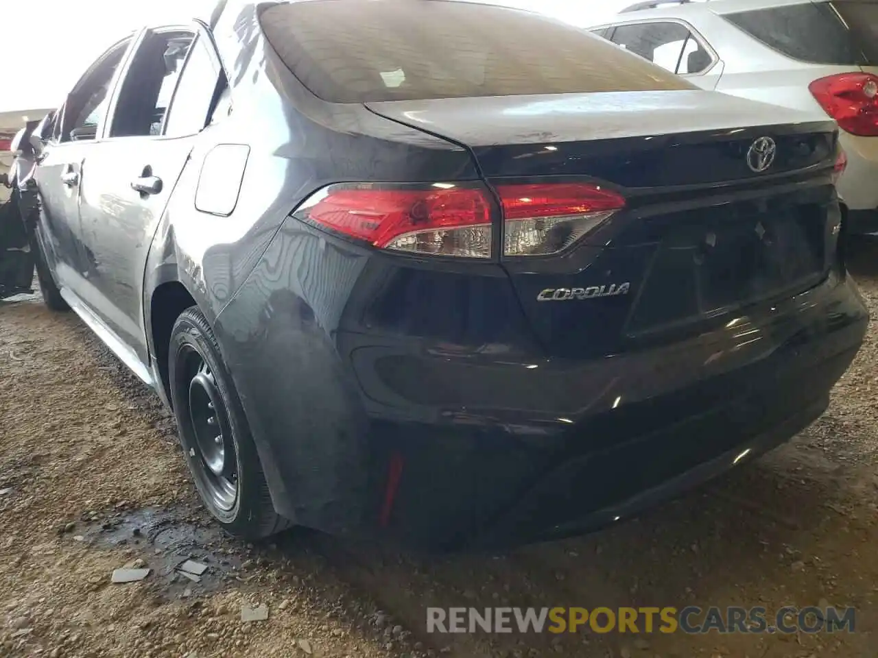 3 Photograph of a damaged car JTDEPMAE0MJ134705 TOYOTA COROLLA 2021