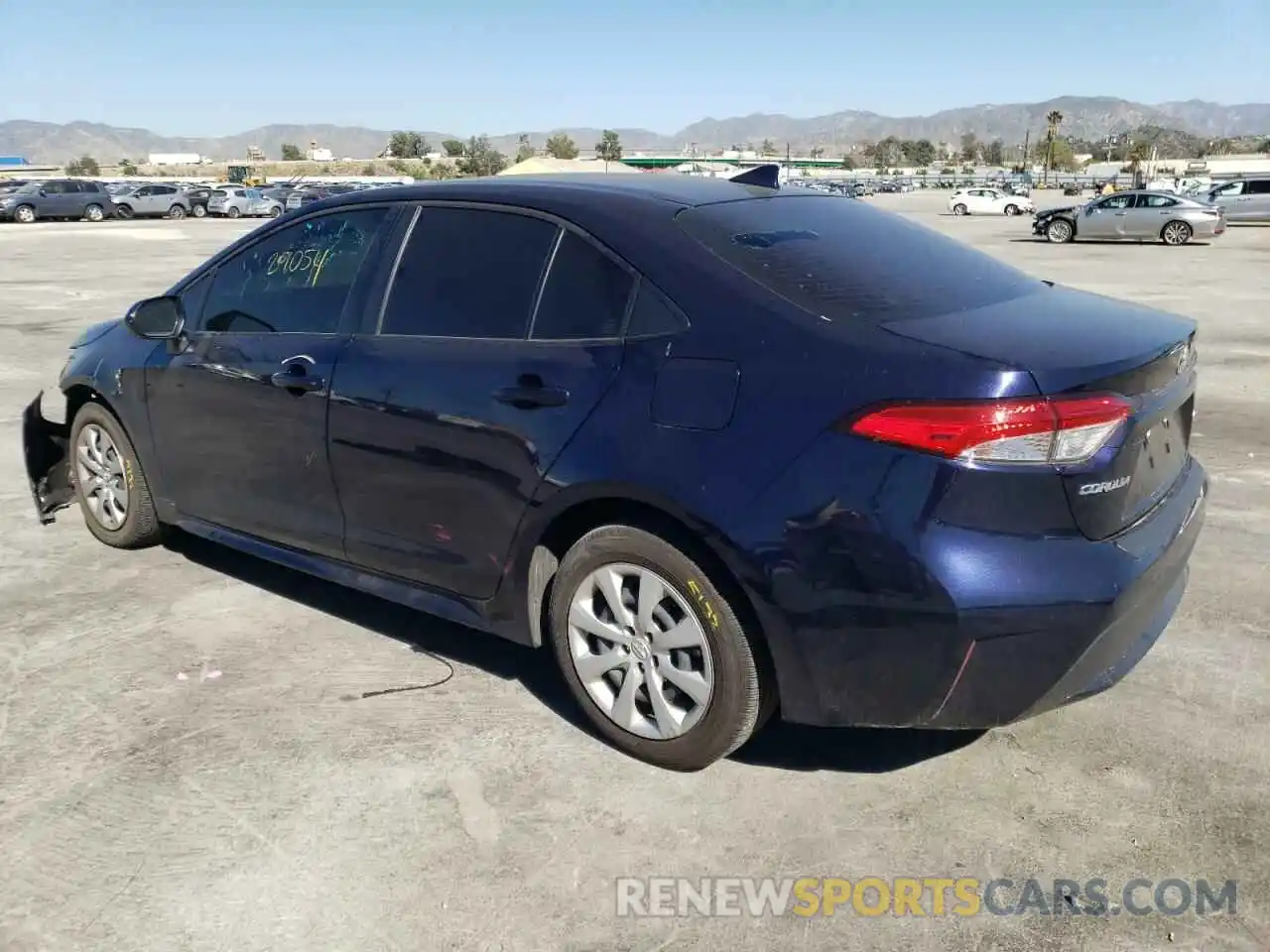 3 Photograph of a damaged car JTDEPMAE0MJ135515 TOYOTA COROLLA 2021