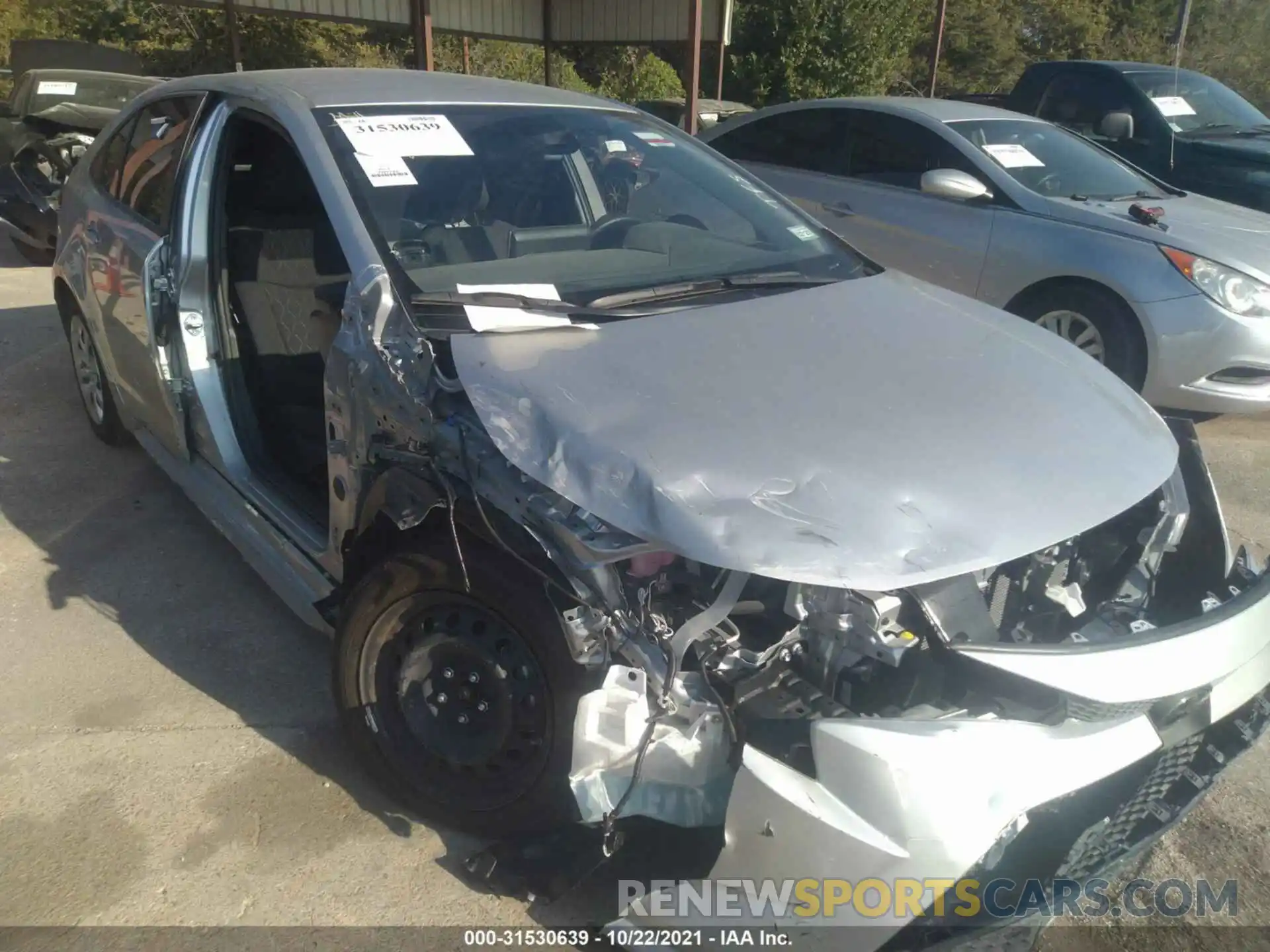 6 Photograph of a damaged car JTDEPMAE0MJ136194 TOYOTA COROLLA 2021