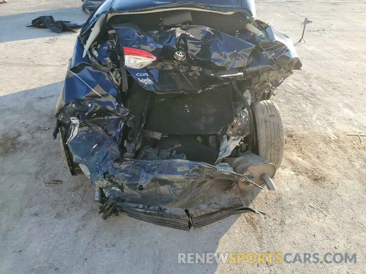 6 Фотография поврежденного автомобиля JTDEPMAE0MJ136812 TOYOTA COROLLA 2021