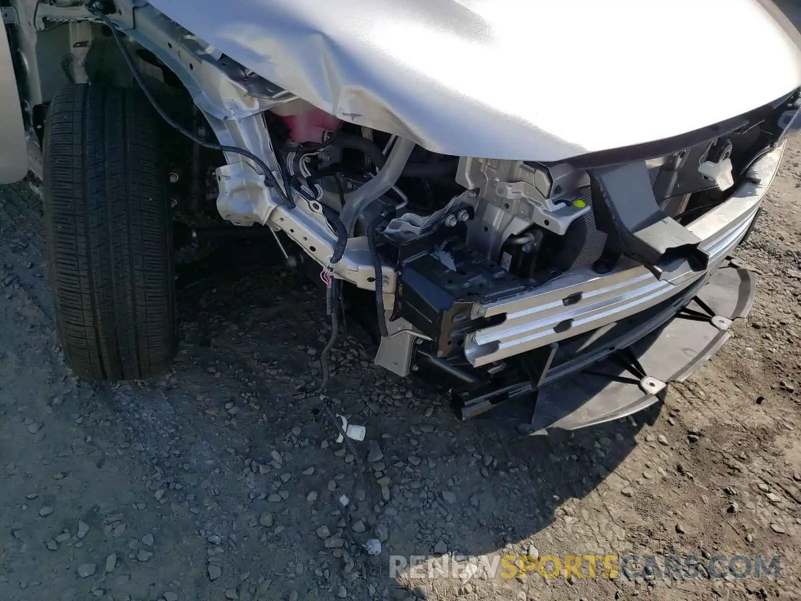 9 Photograph of a damaged car JTDEPMAE0MJ137135 TOYOTA COROLLA 2021