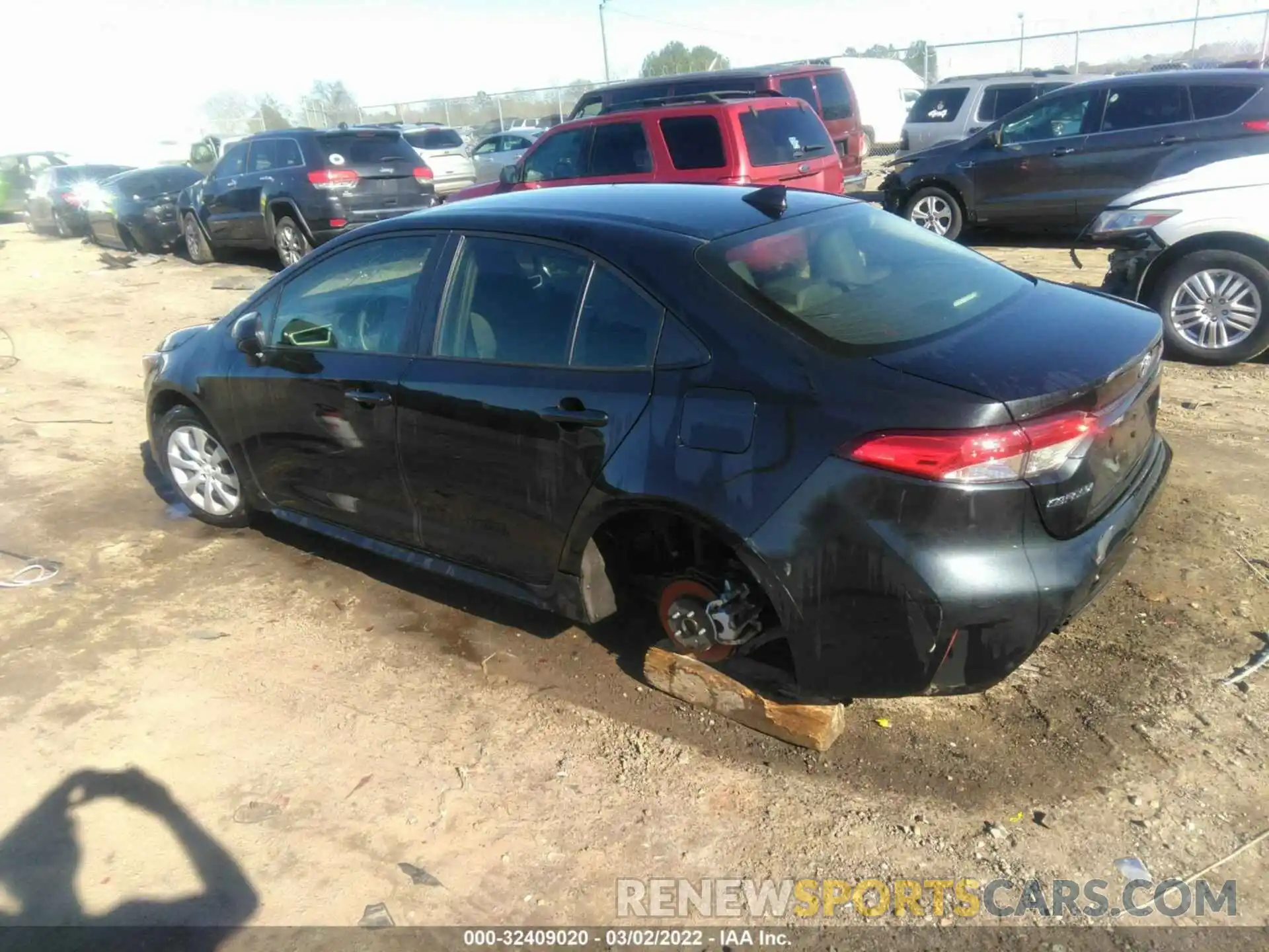 3 Photograph of a damaged car JTDEPMAE0MJ139158 TOYOTA COROLLA 2021