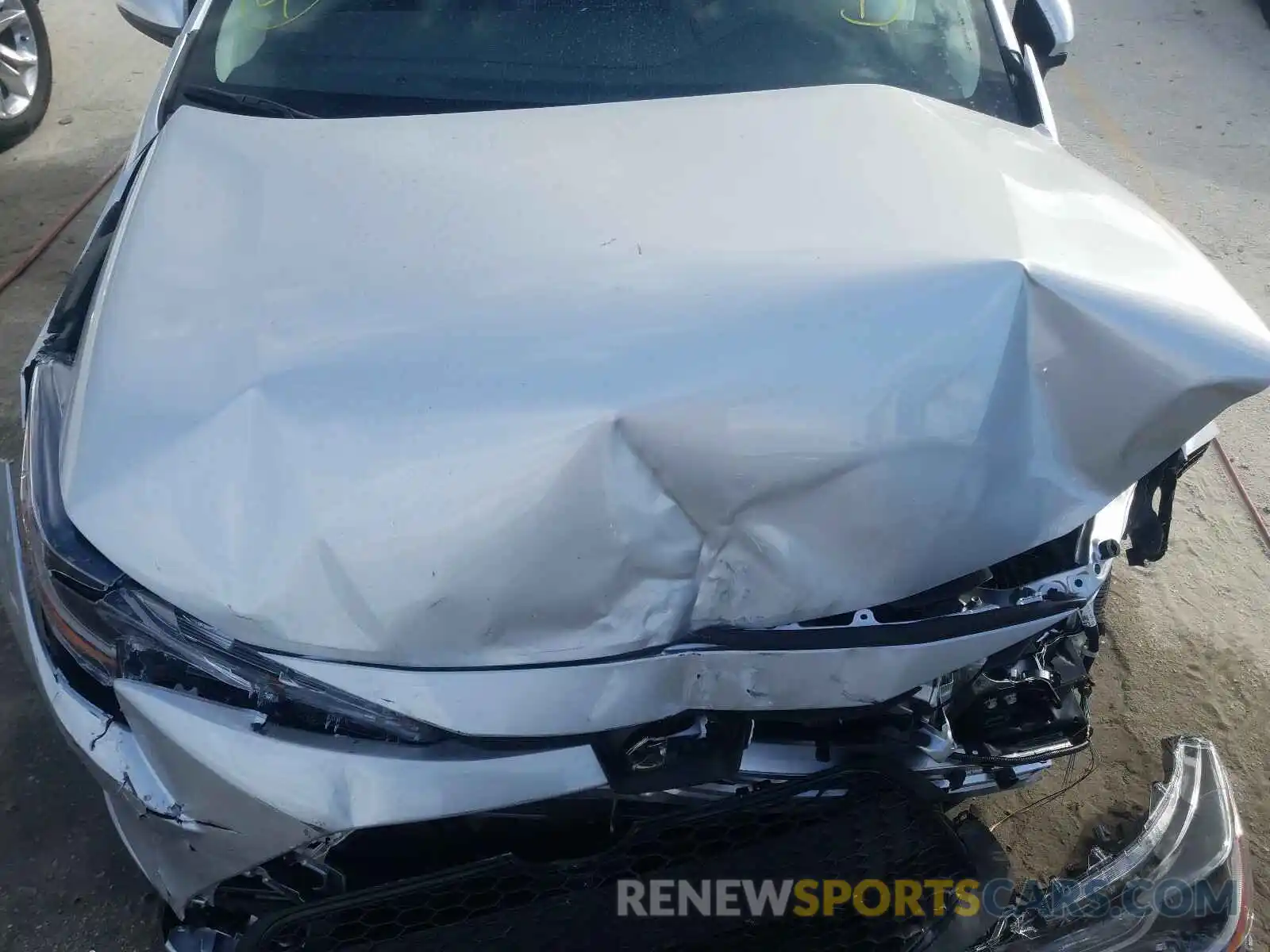 7 Photograph of a damaged car JTDEPMAE0MJ140858 TOYOTA COROLLA 2021