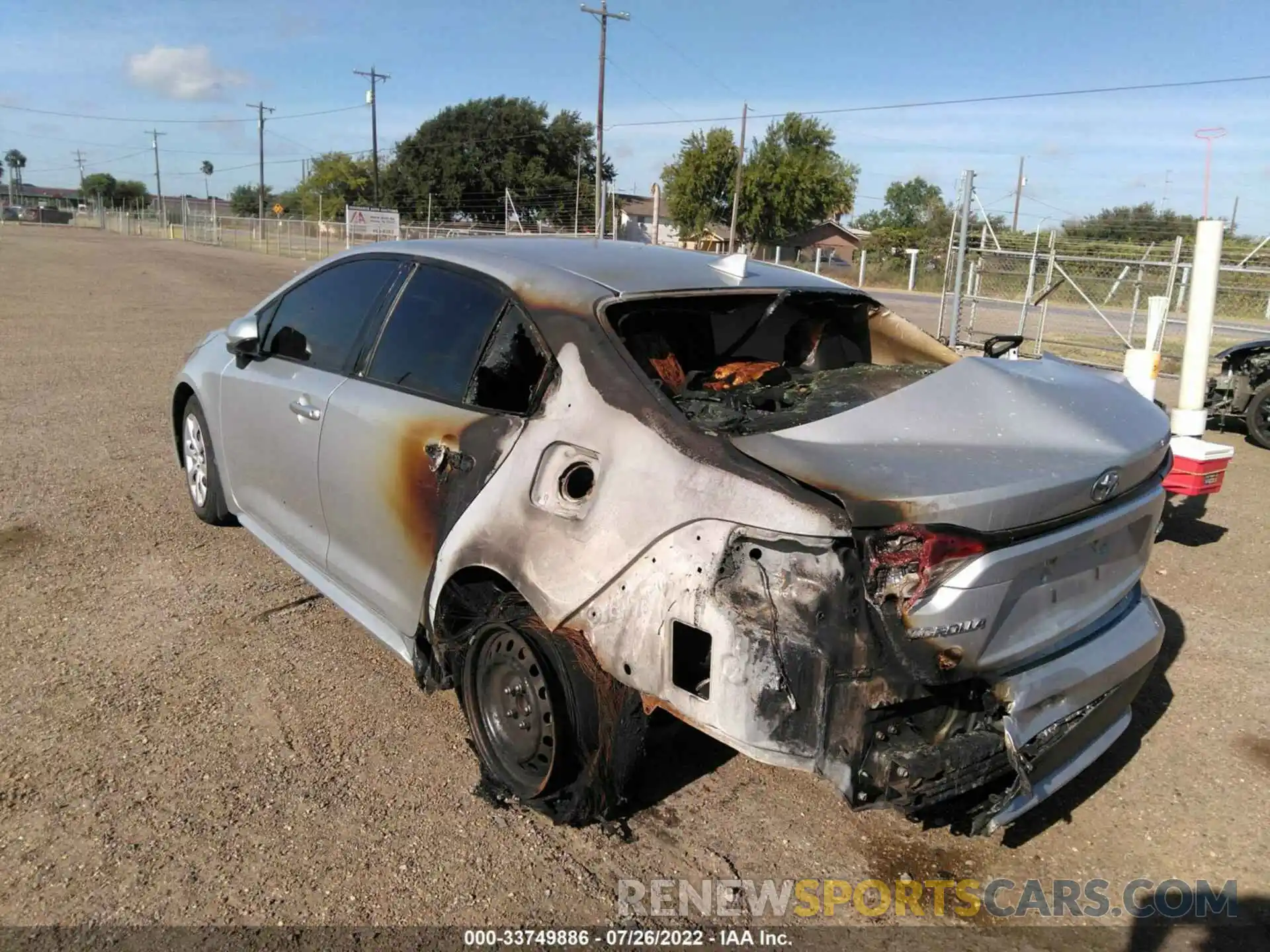 6 Photograph of a damaged car JTDEPMAE0MJ141976 TOYOTA COROLLA 2021