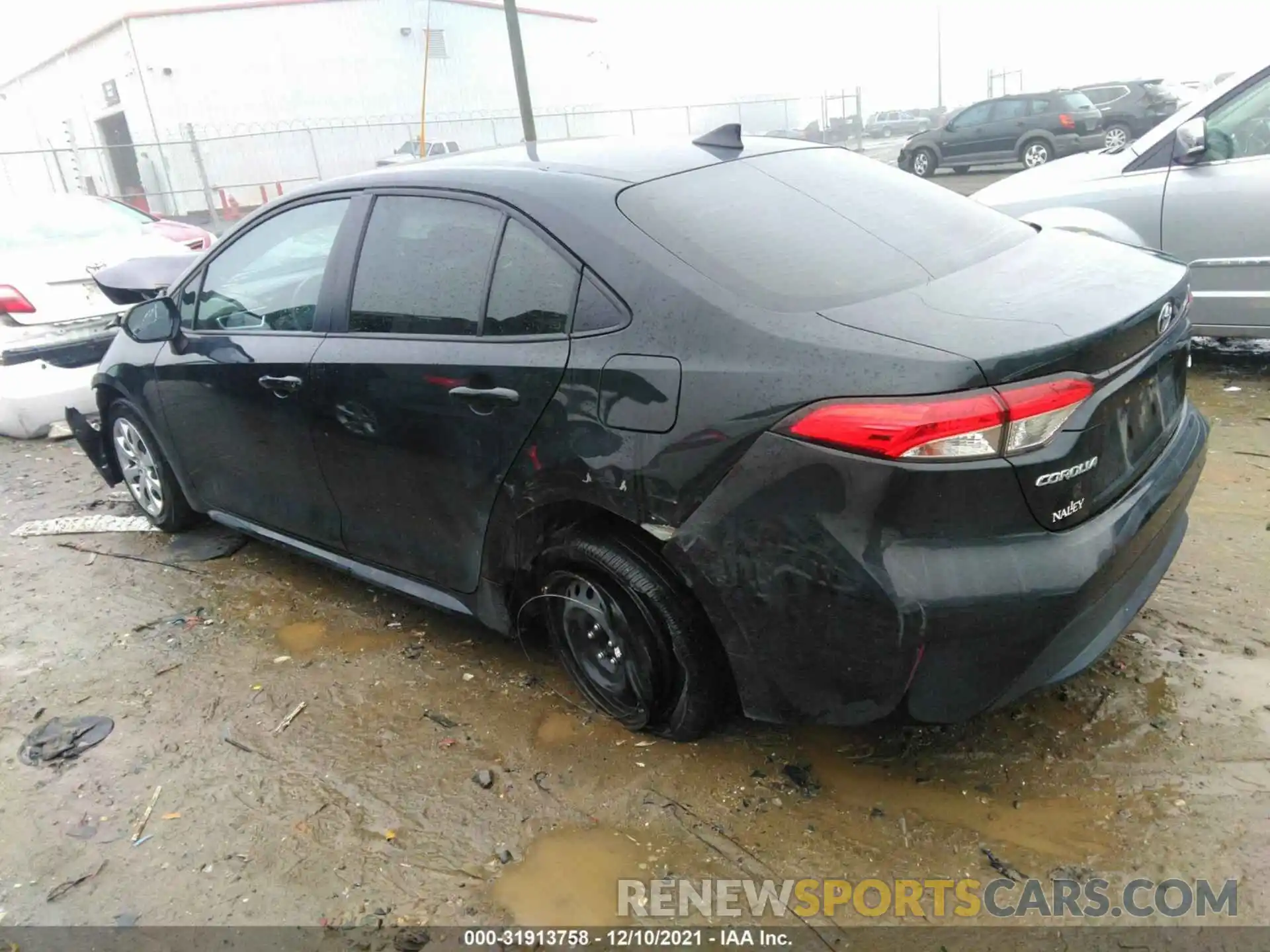 3 Photograph of a damaged car JTDEPMAE0MJ142156 TOYOTA COROLLA 2021