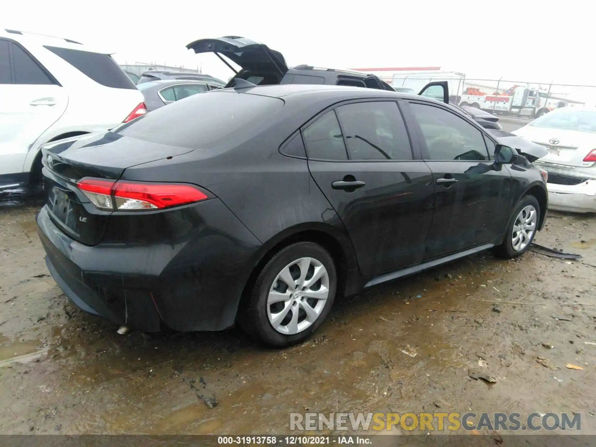 4 Photograph of a damaged car JTDEPMAE0MJ142156 TOYOTA COROLLA 2021